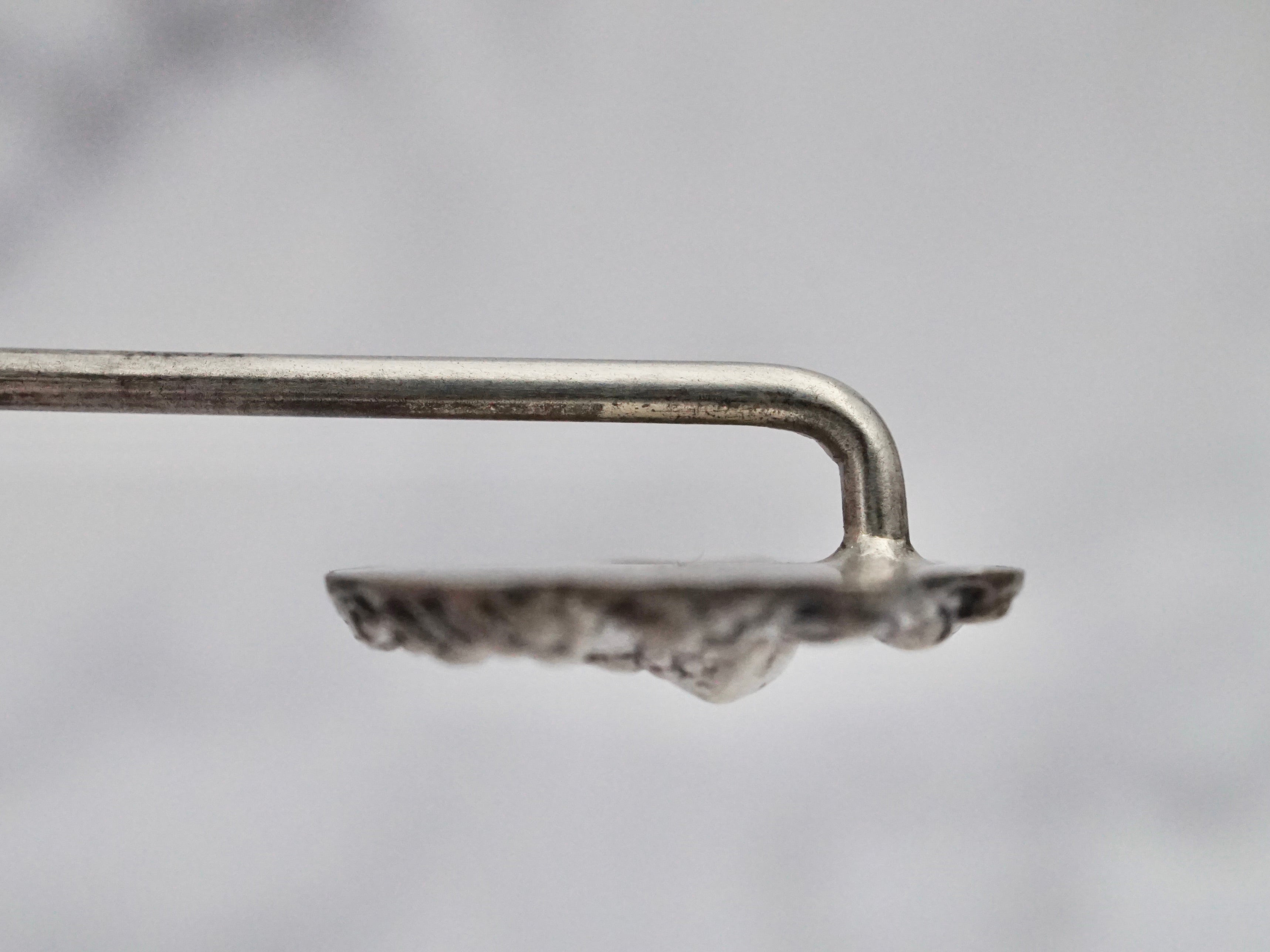 Antique Art Nouveau Goddess sterling stick pin