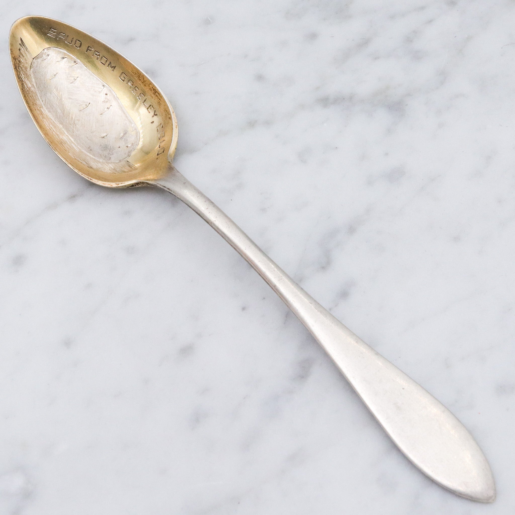 Antique Towle gilt sterling 