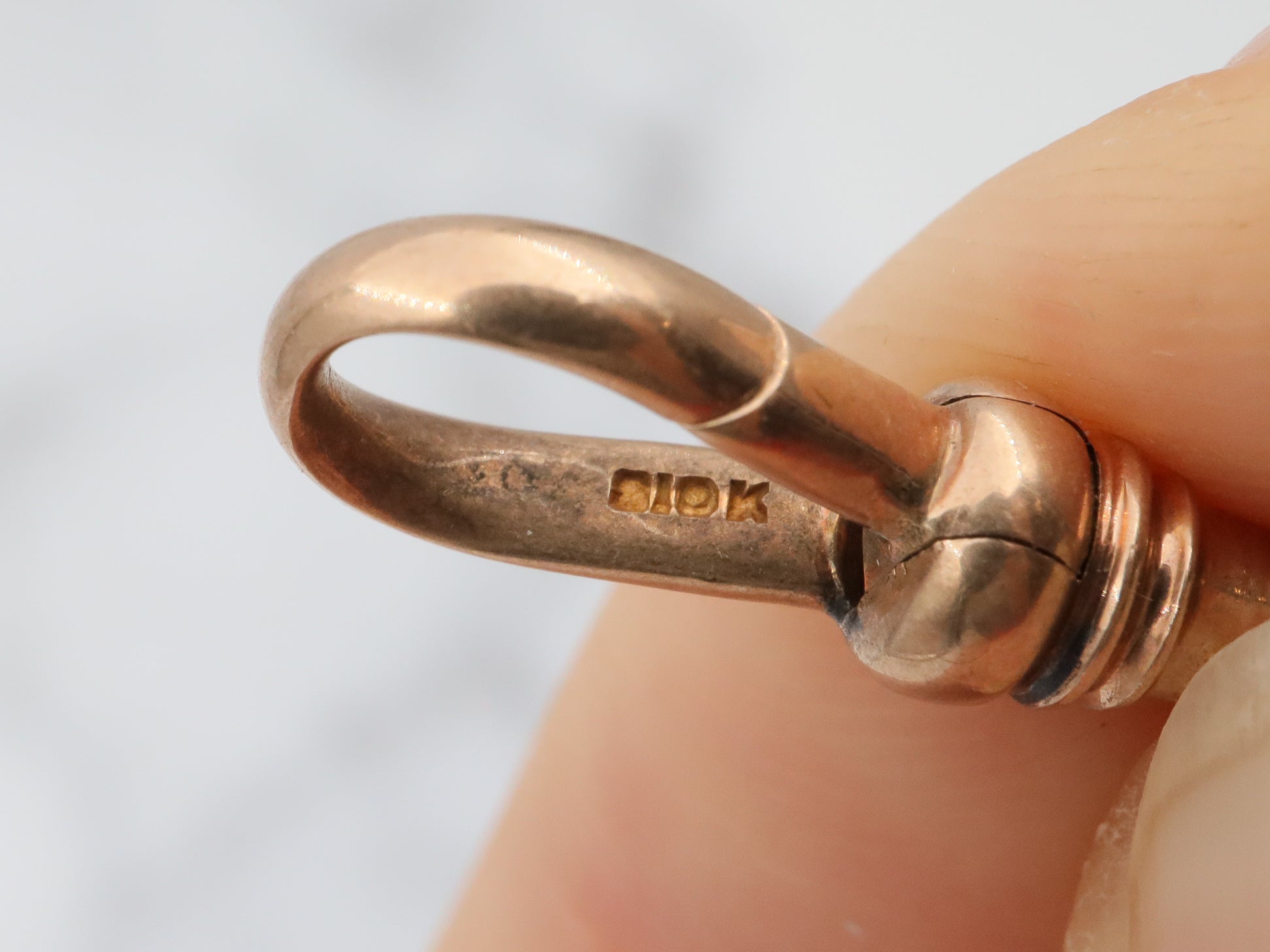 Antique Victorian 14k gold curb link Albert watch chain with fancy T-bar, 13.75