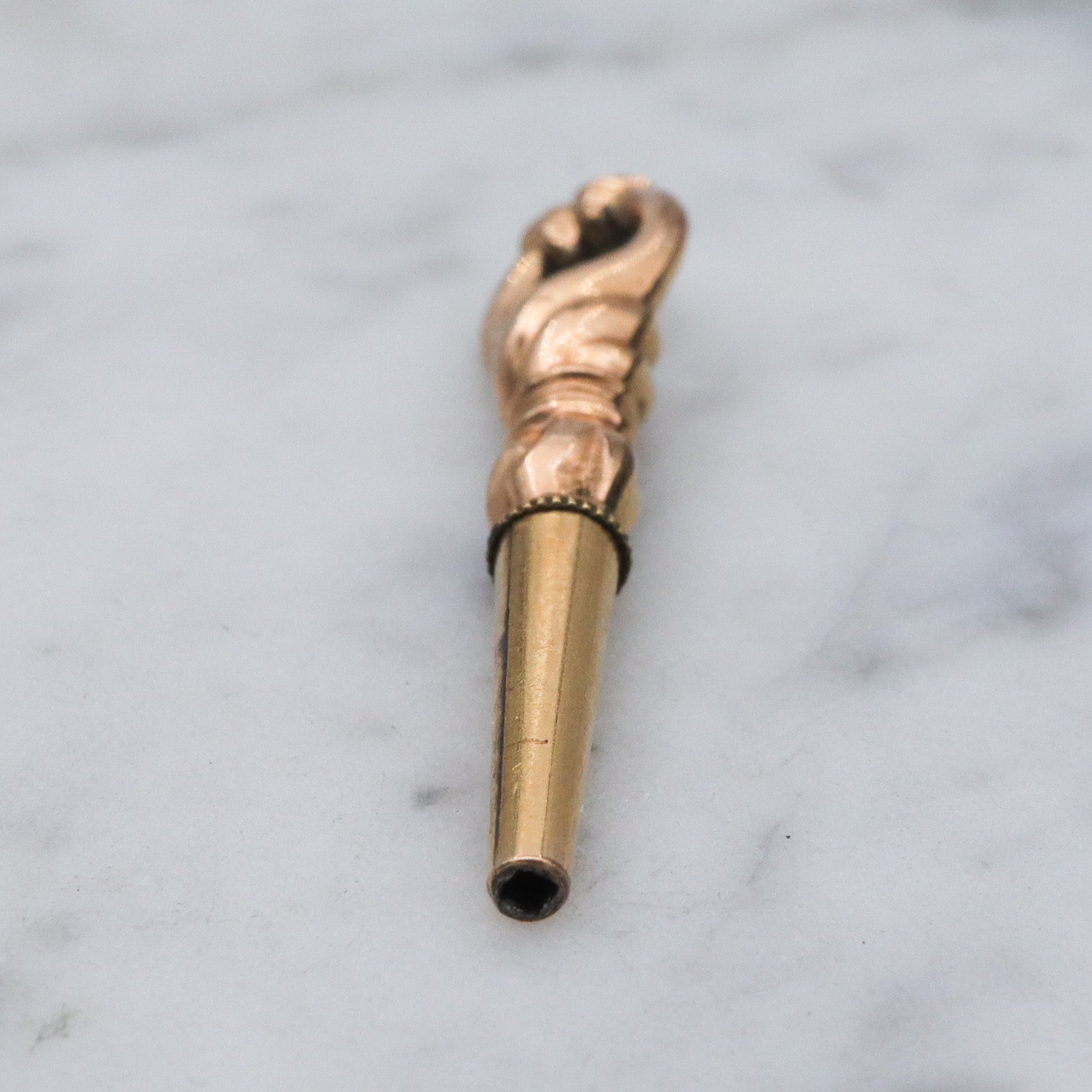 Antique Victorian gold filled watch key fob