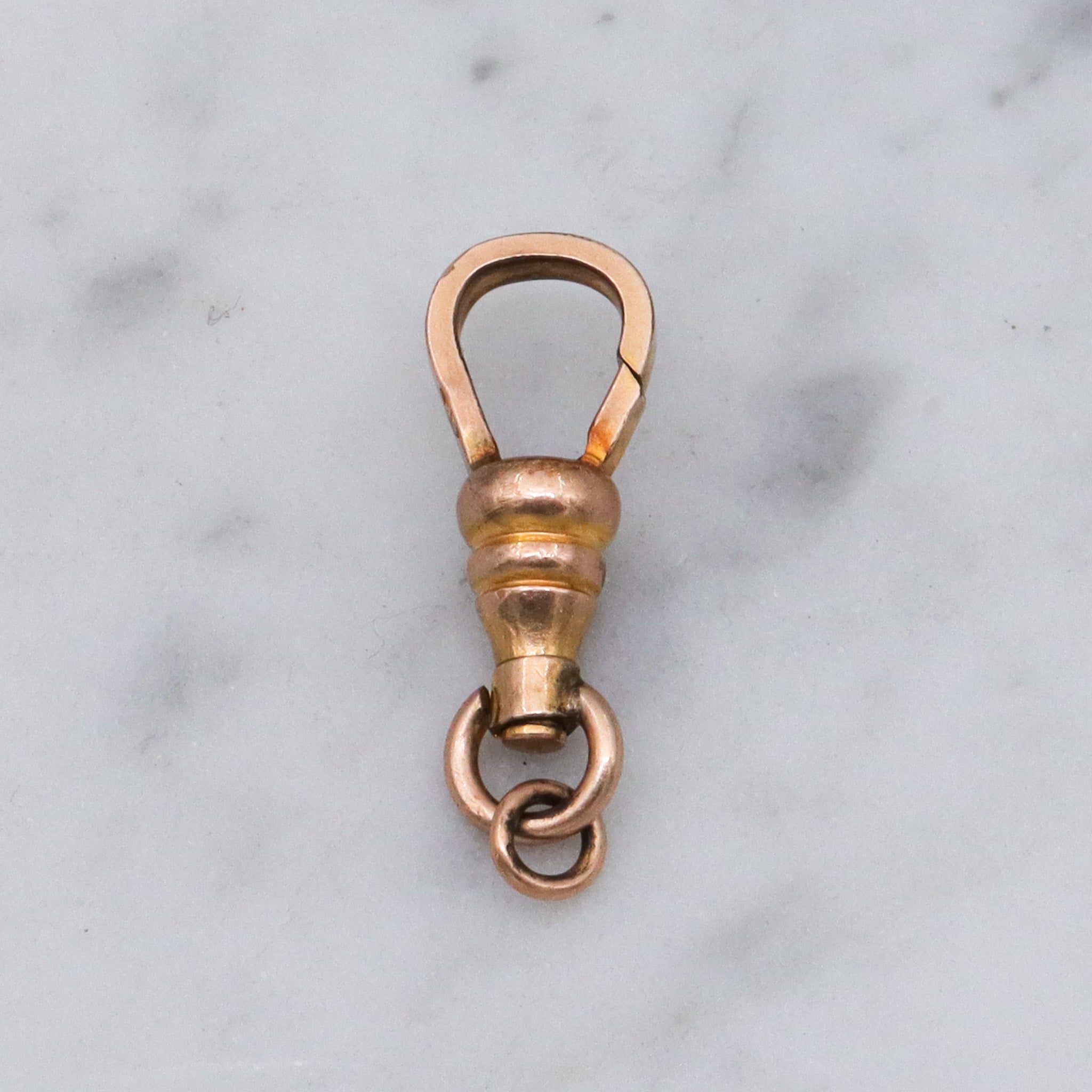 Antique Victorian gold filled dog clip clasp