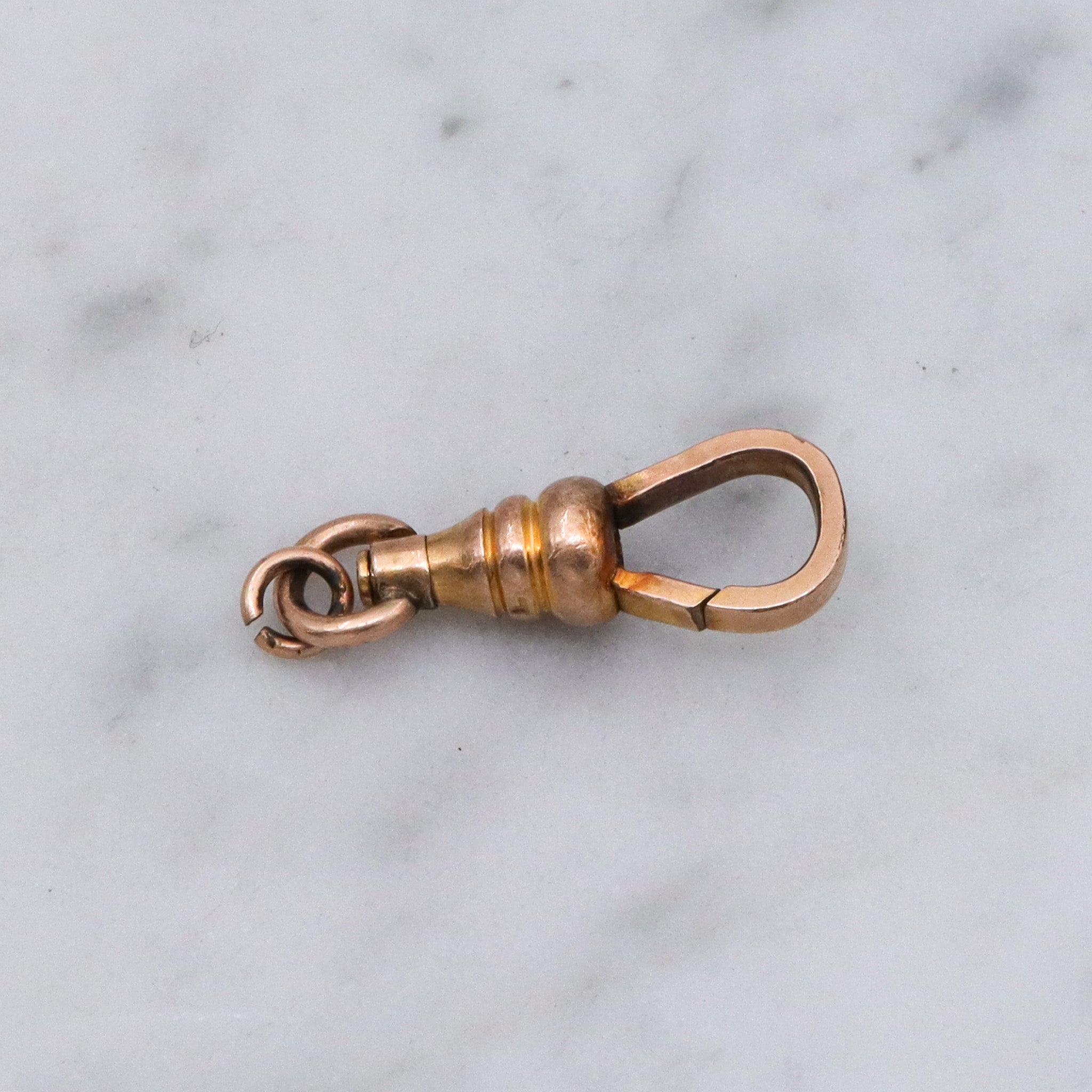 Antique Victorian gold filled dog clip clasp