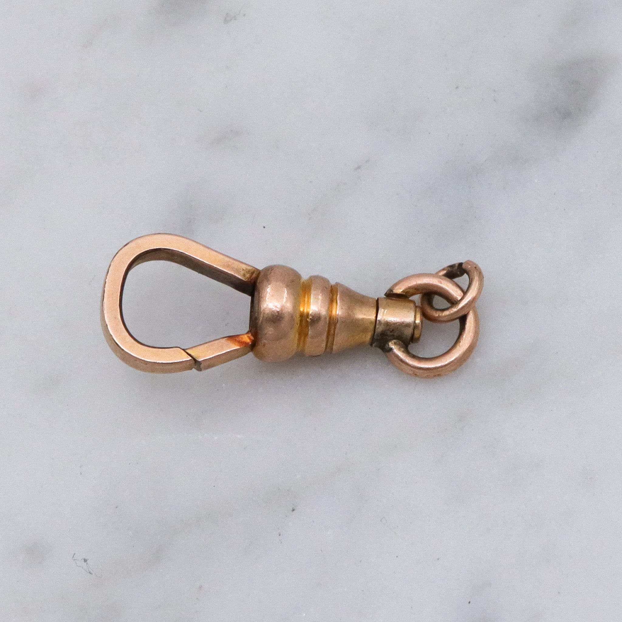 Antique Victorian gold filled dog clip clasp