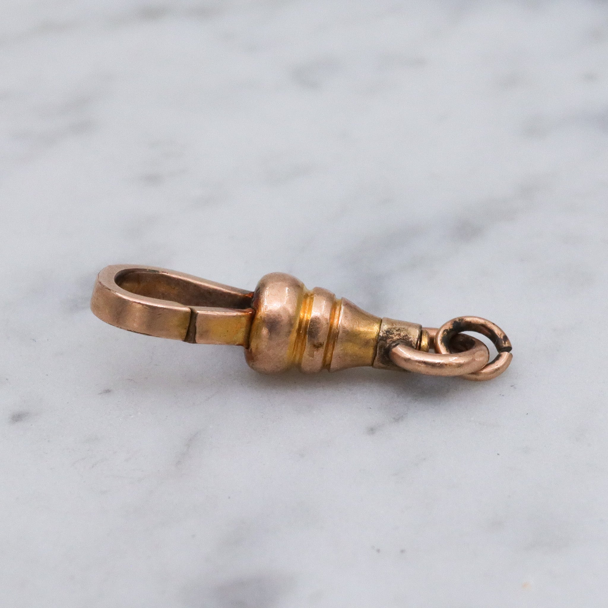 Antique Victorian gold filled dog clip clasp