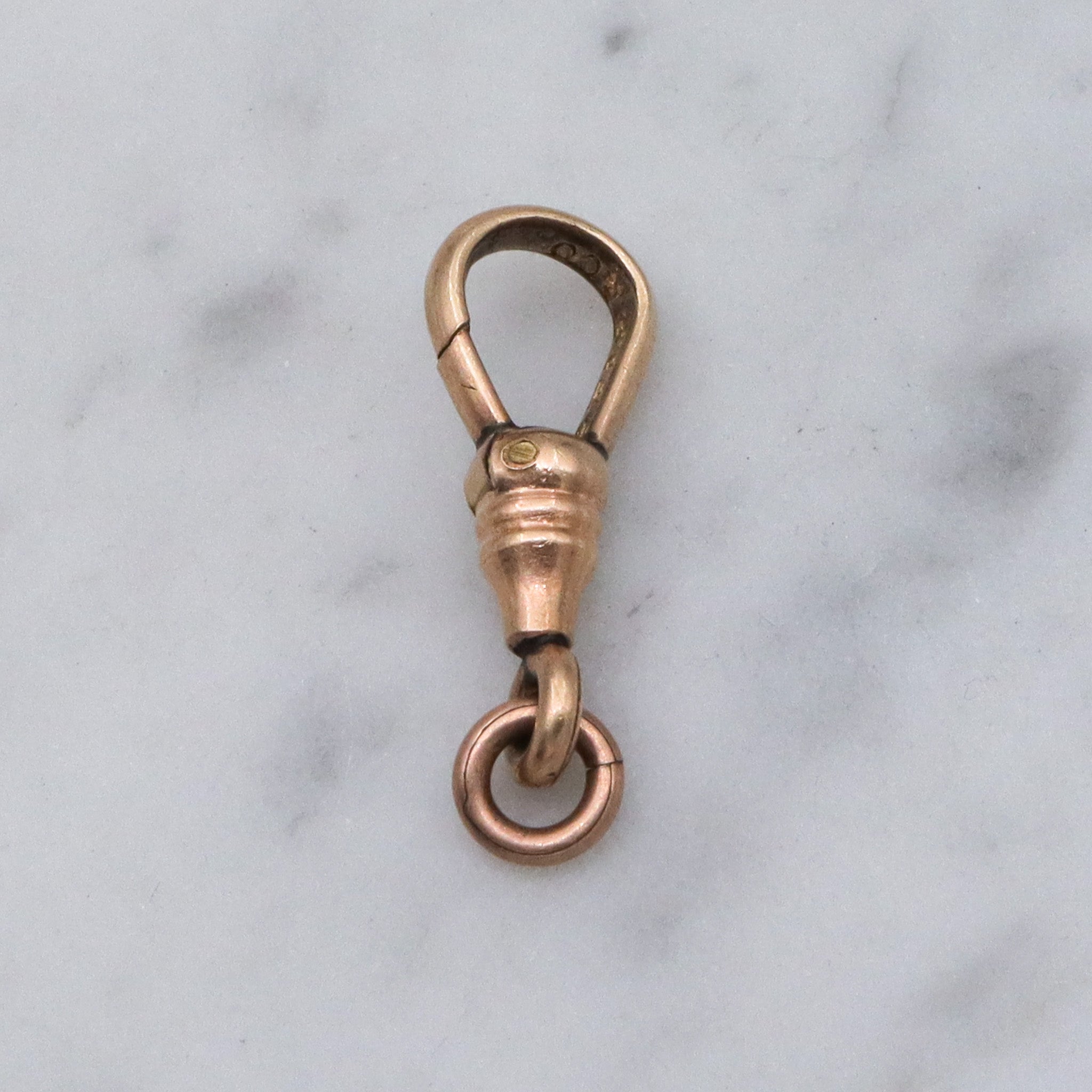 Antique Victorian gold filled dog clip clasp