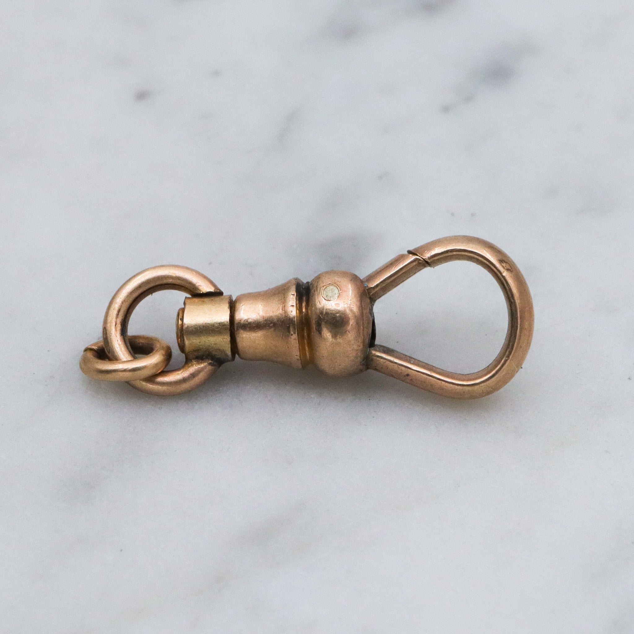 Antique Victorian gold filled dog clip clasp