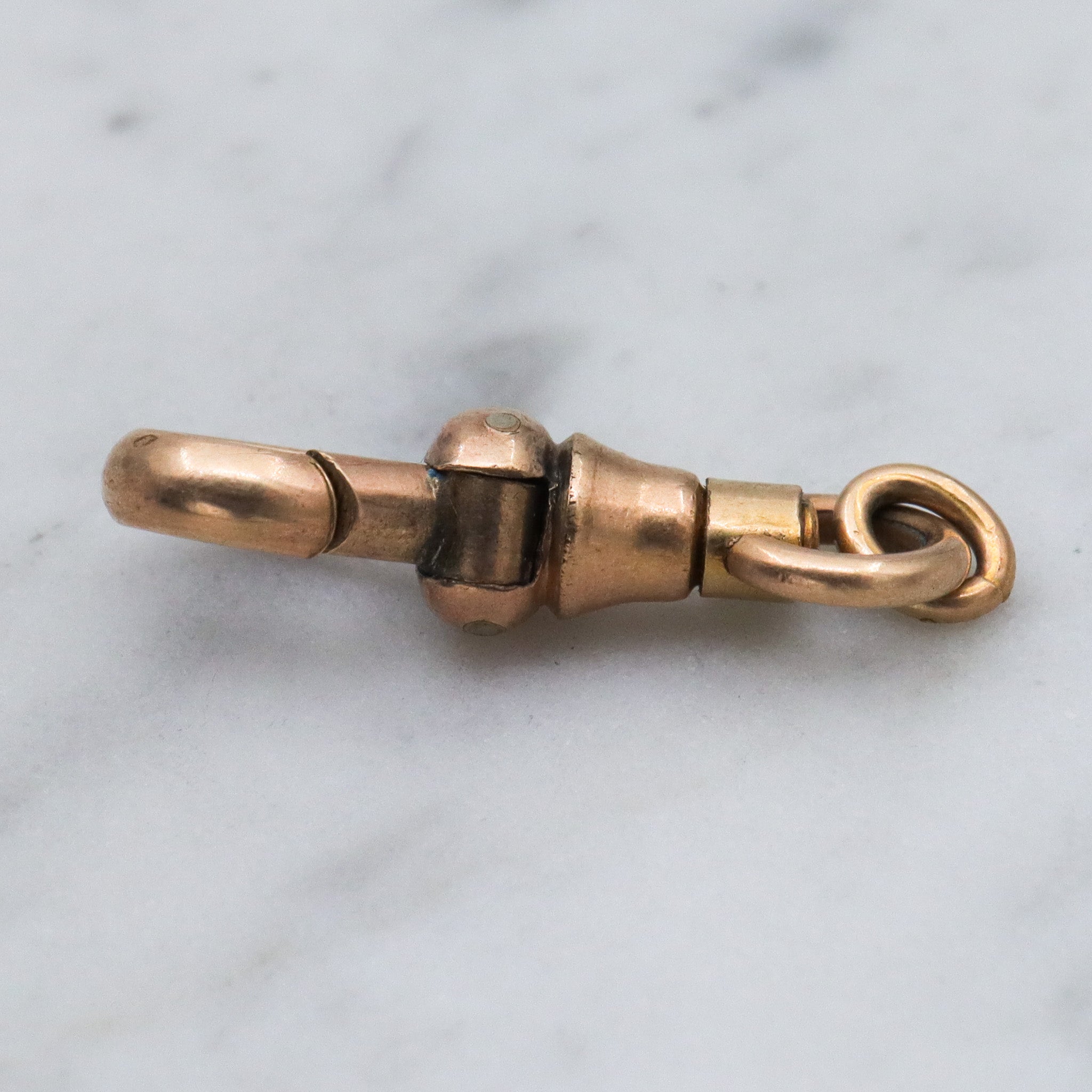 Antique Victorian gold filled dog clip clasp