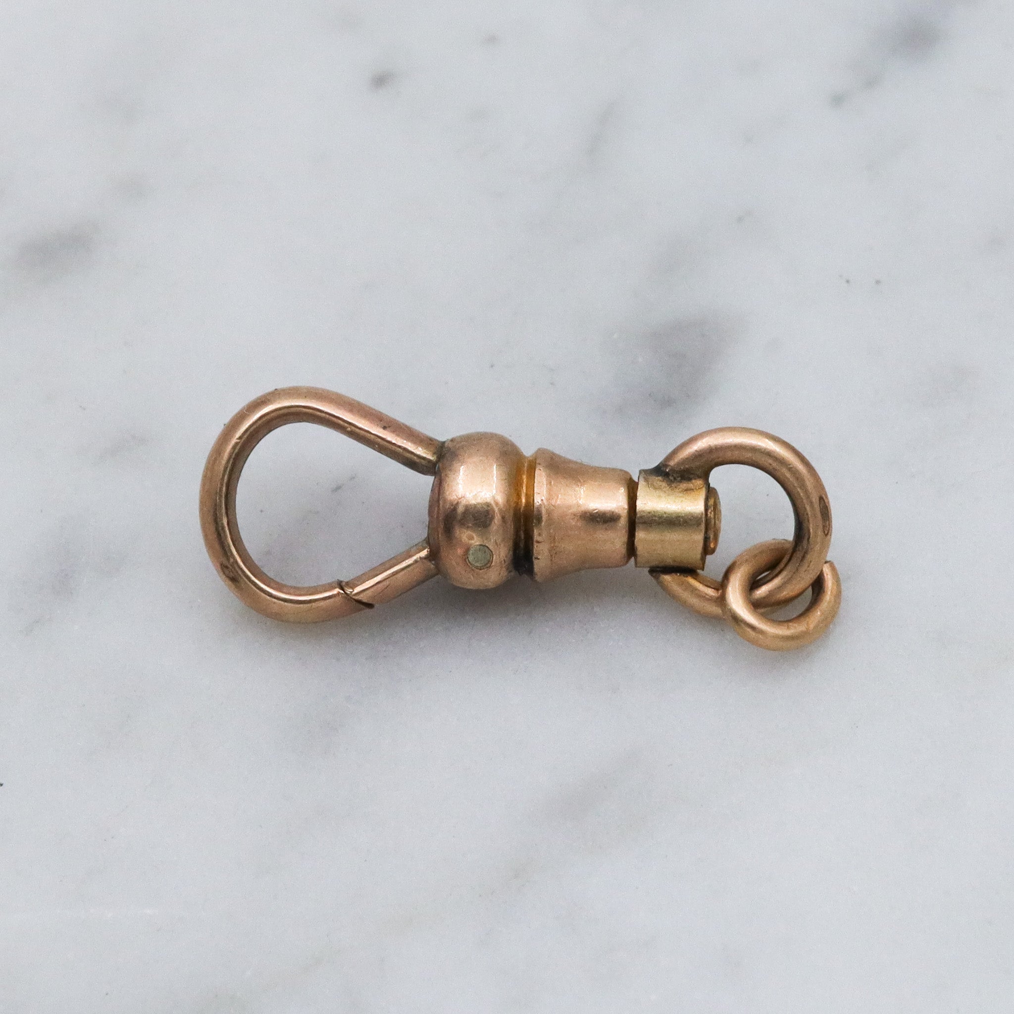 Antique Victorian gold filled dog clip clasp