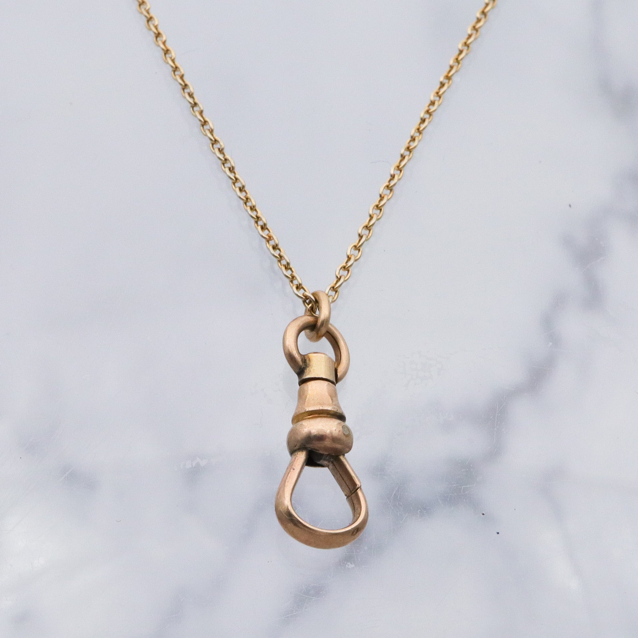 Antique Victorian gold filled dog clip clasp