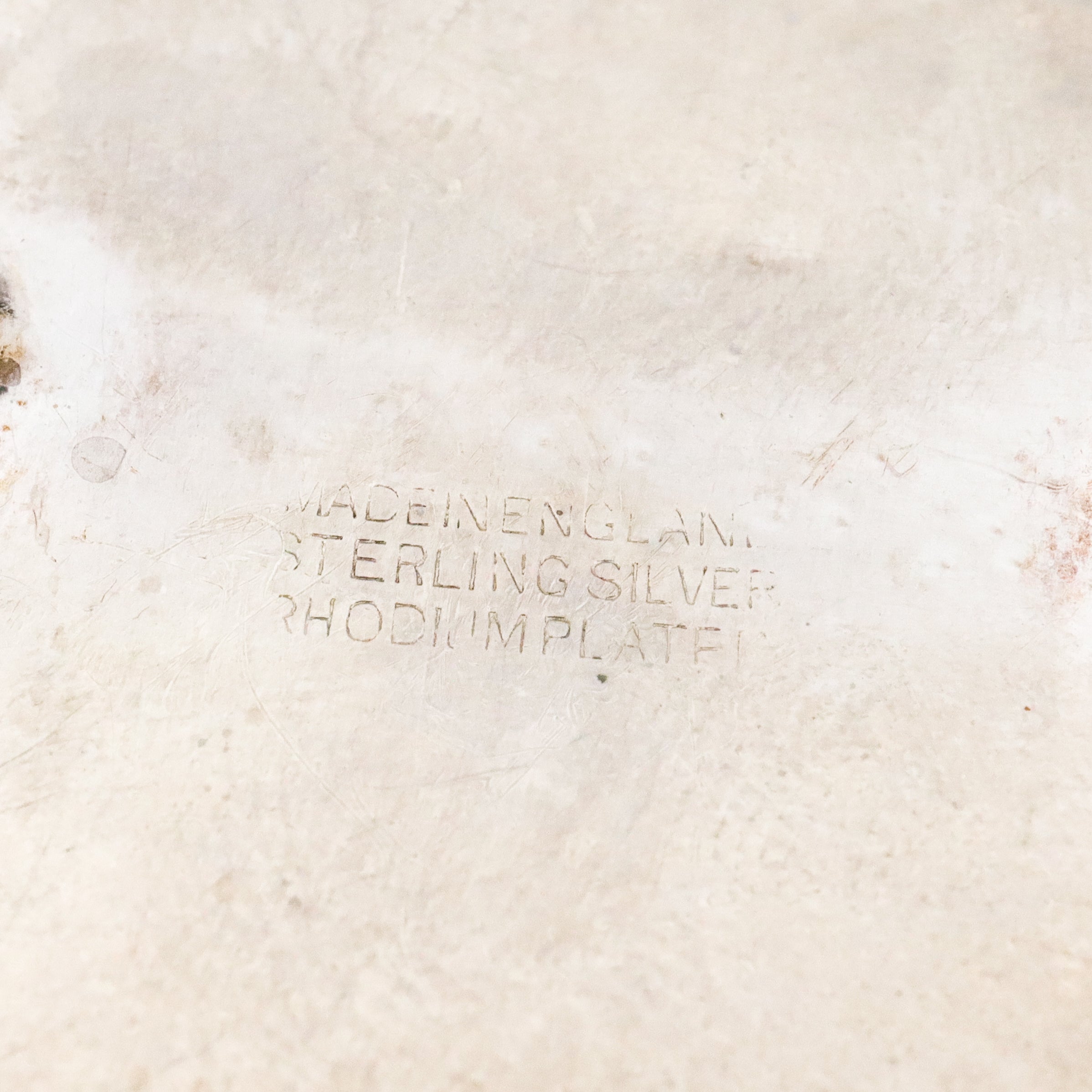 Antique sterling brooch with portrait of 