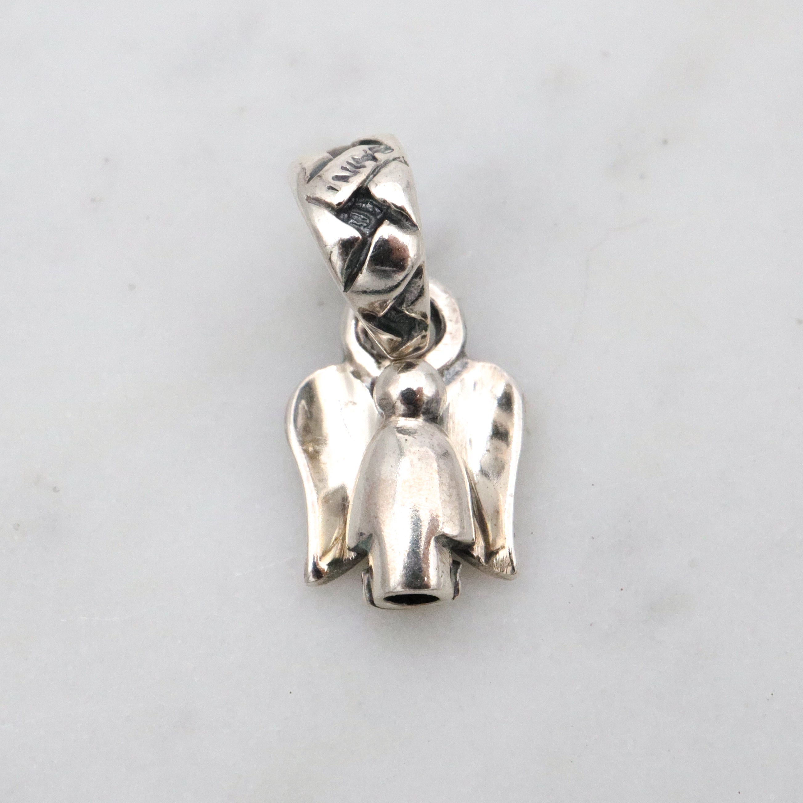 Vintage Saint by Sarah Jane sterling angel charm pendant