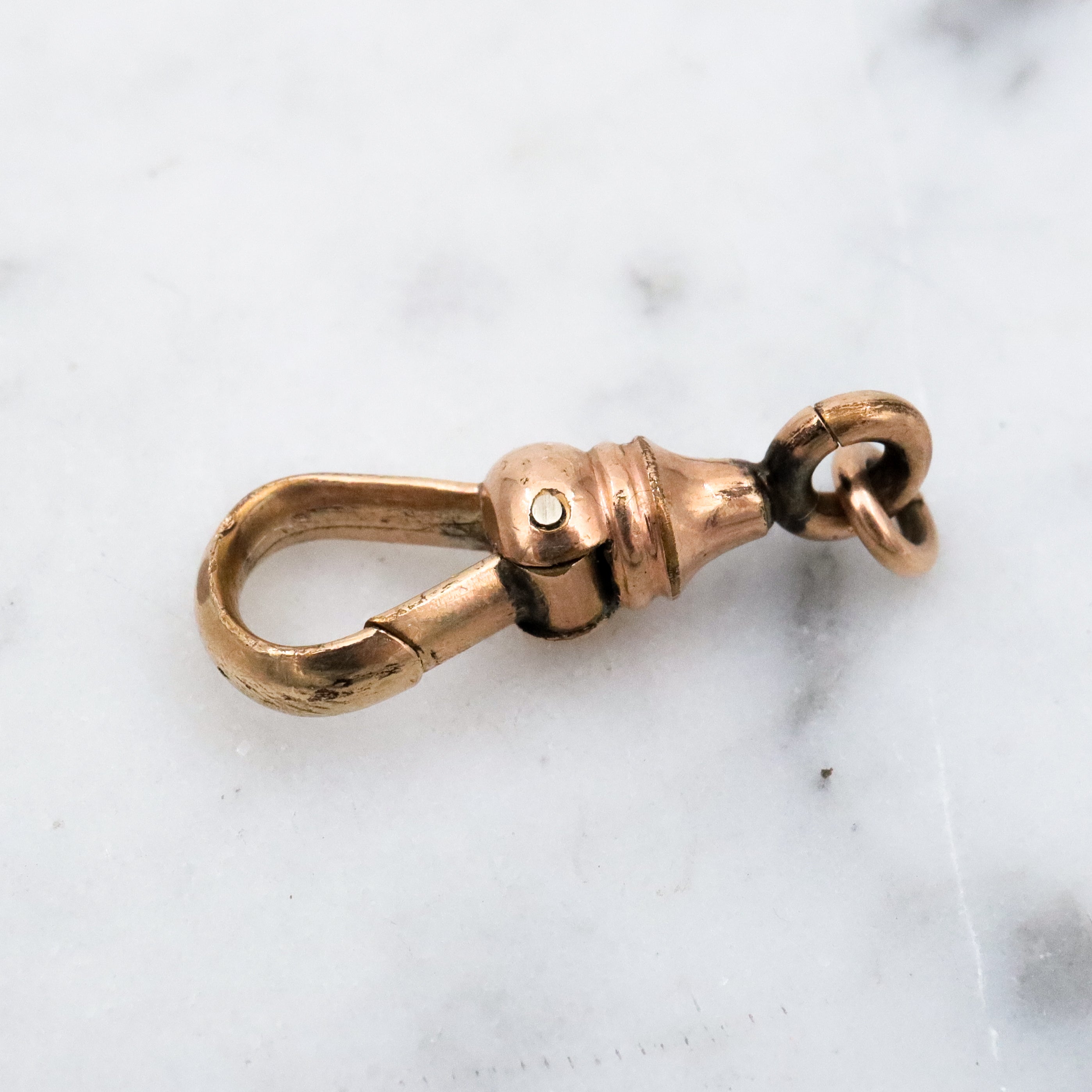 Antique Victorian gold filled dog clip clasp