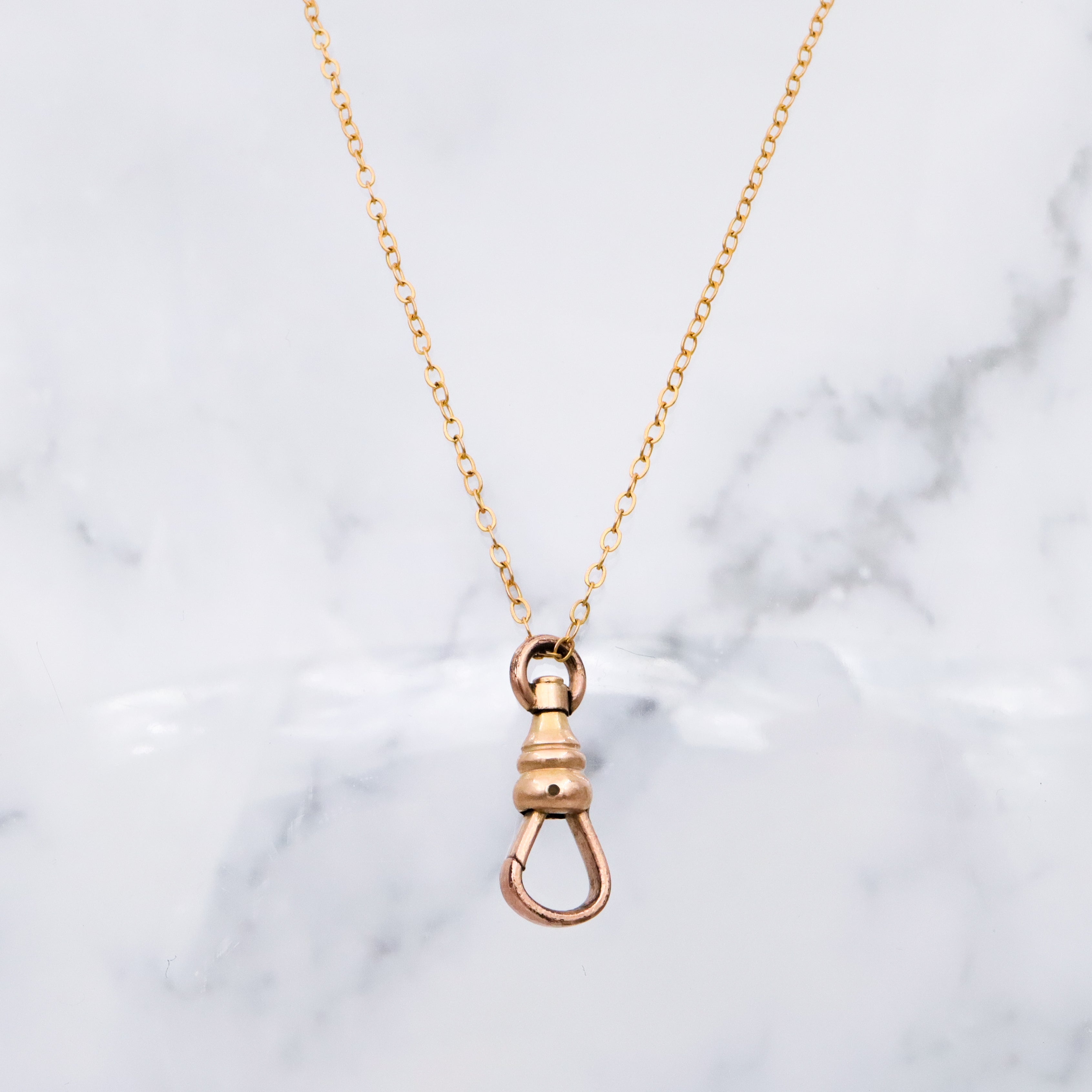 Antique Victorian gold filled dog clip clasp