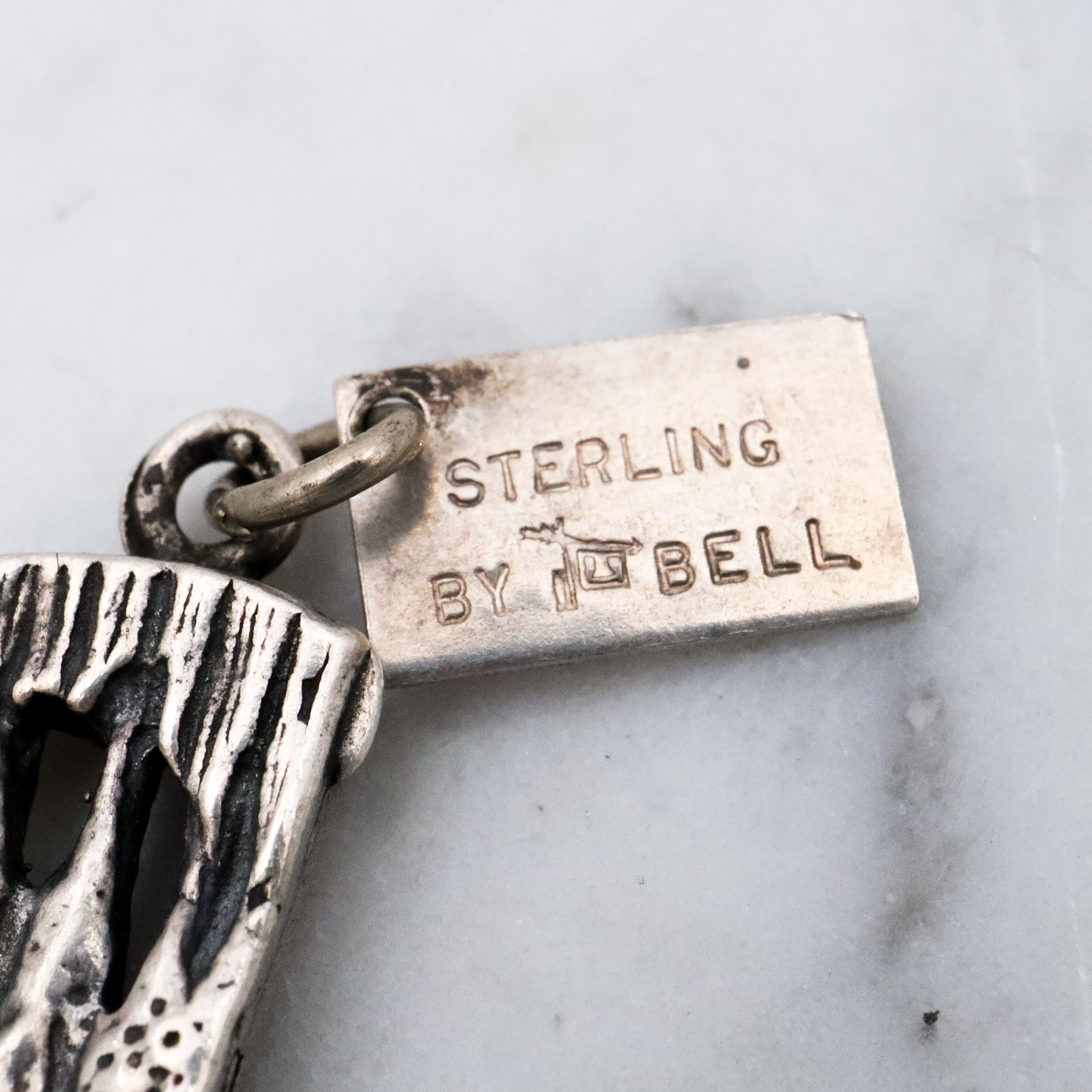 Vintage sterling Carlsbad Caverns pendant charm