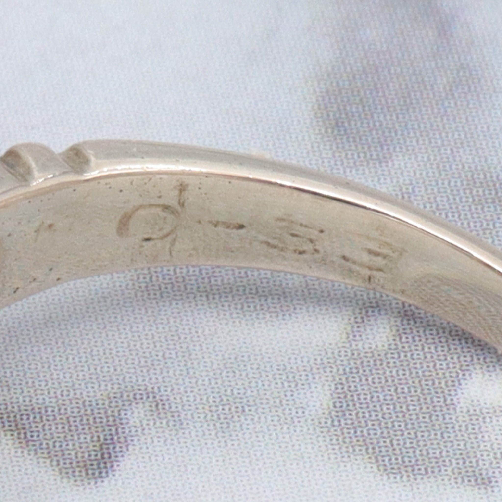 Antique Victorian white & yellow 10k gold rose cut diamond cluster ring, sz 5.75