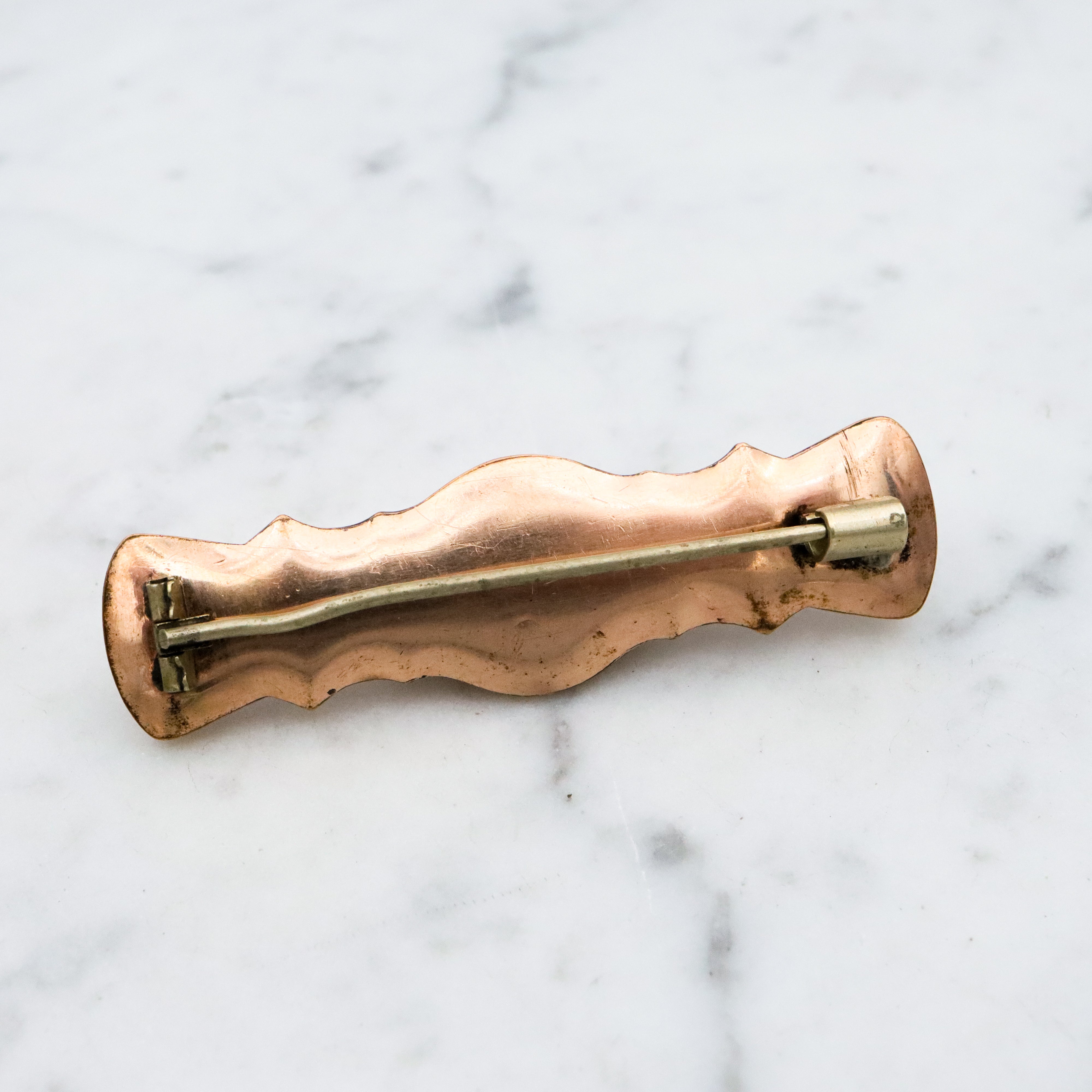 Antique Victorian gold filled bar pin