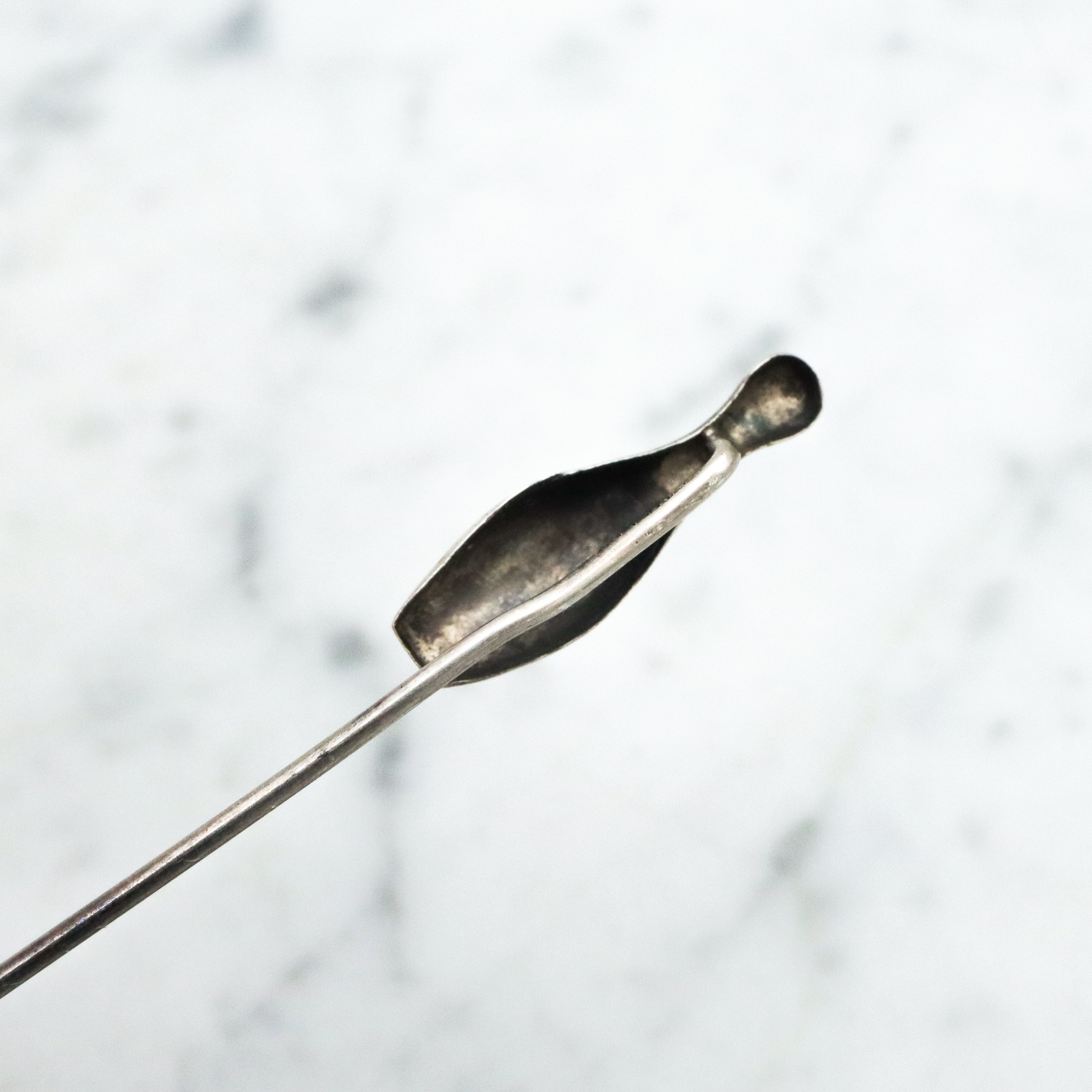 Antique 1893 figural bowling pin stick pin