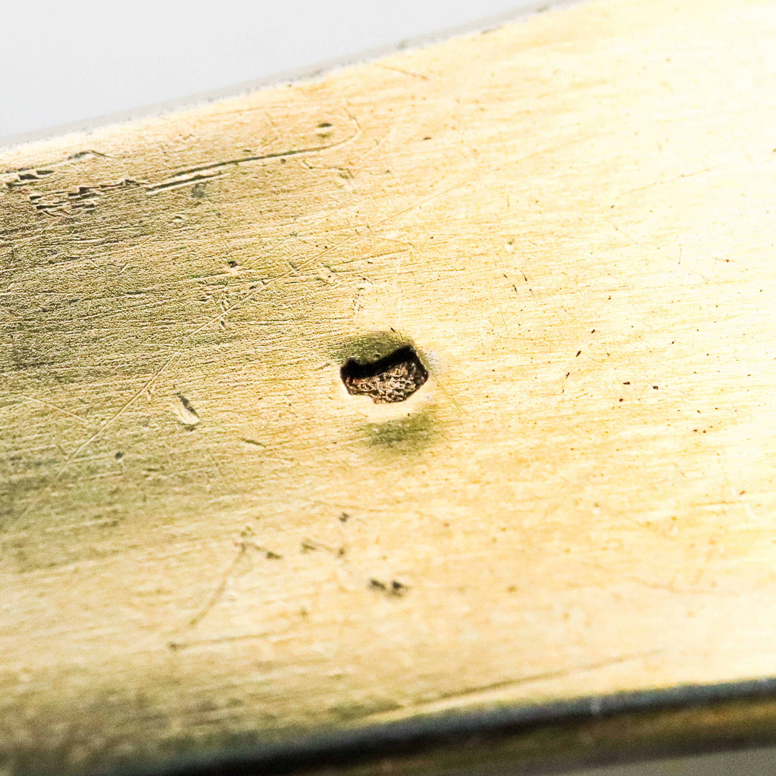 Antique French Victorian gilt silver turquoise hinged chatelaine clip