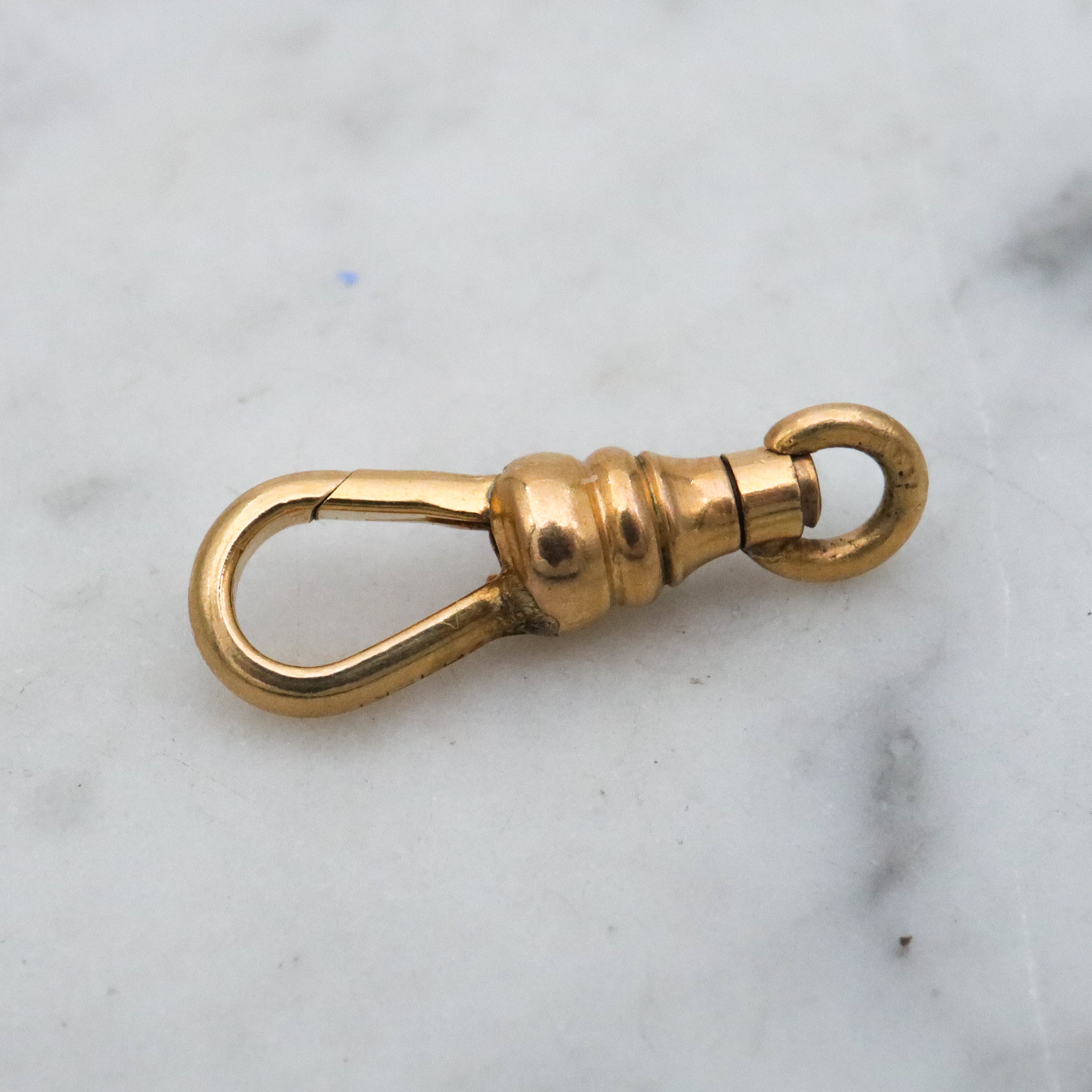 Antique Victorian 12k gold filled dog clip clasp