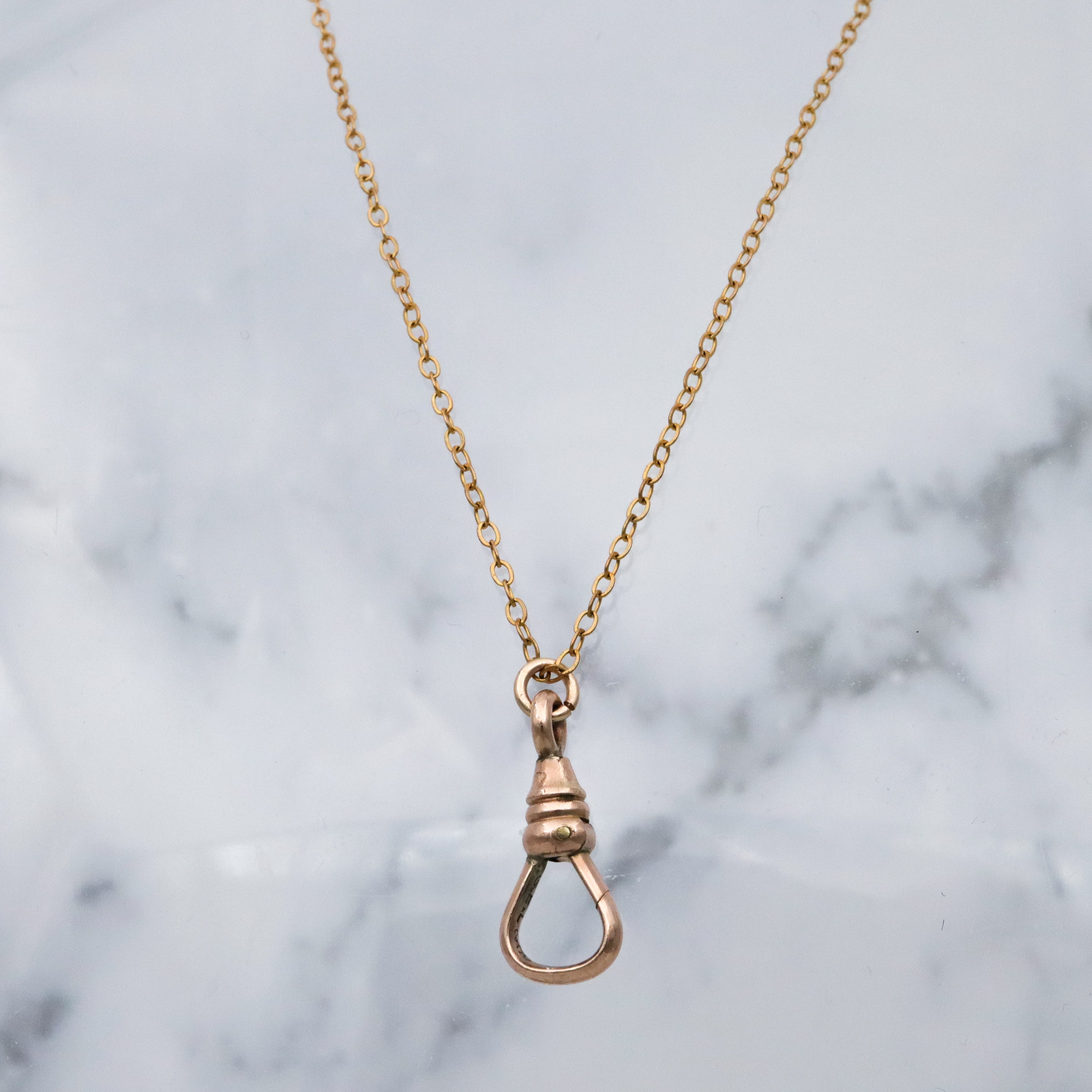 Antique Victorian gold filled dog clip clasp