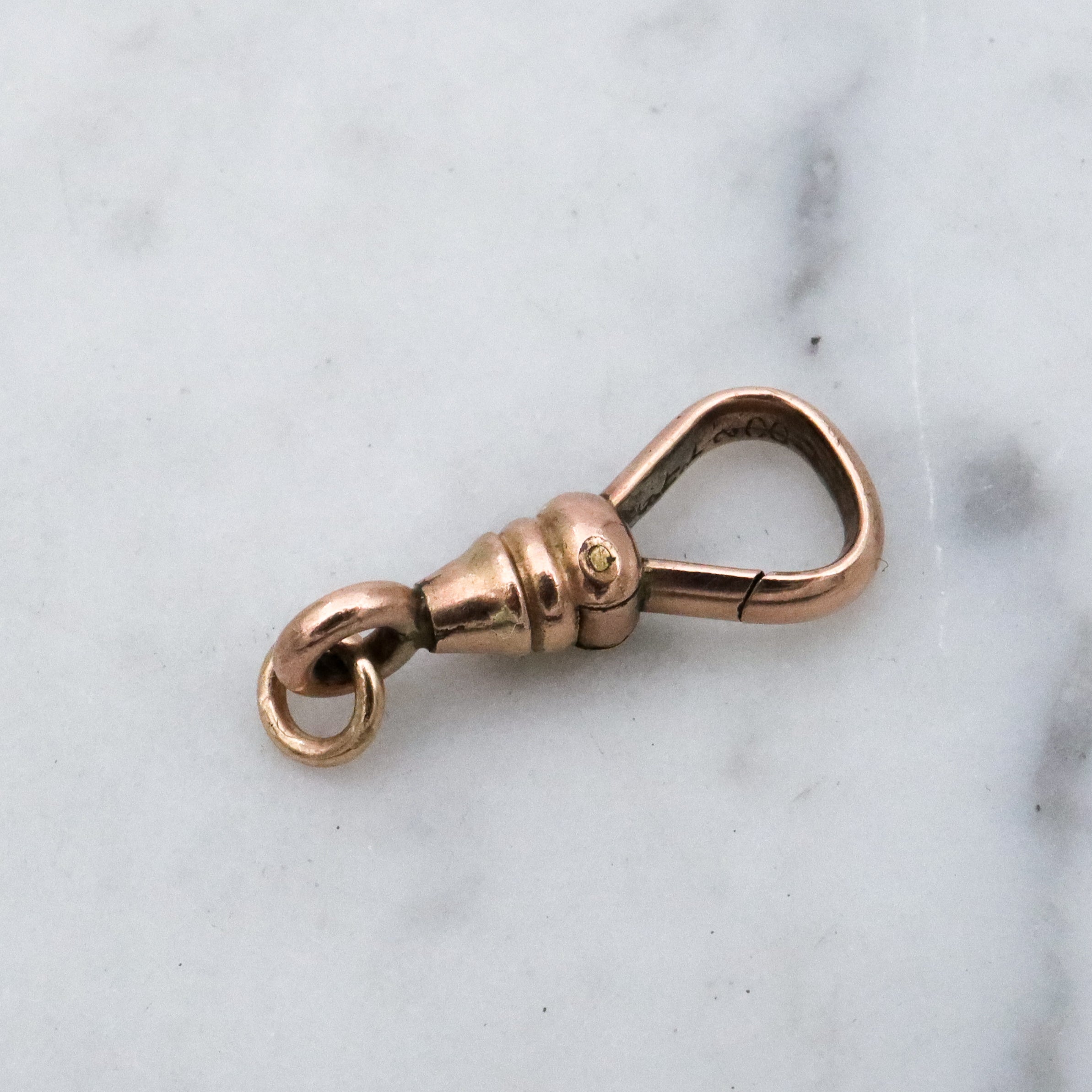 Antique Victorian gold filled dog clip clasp