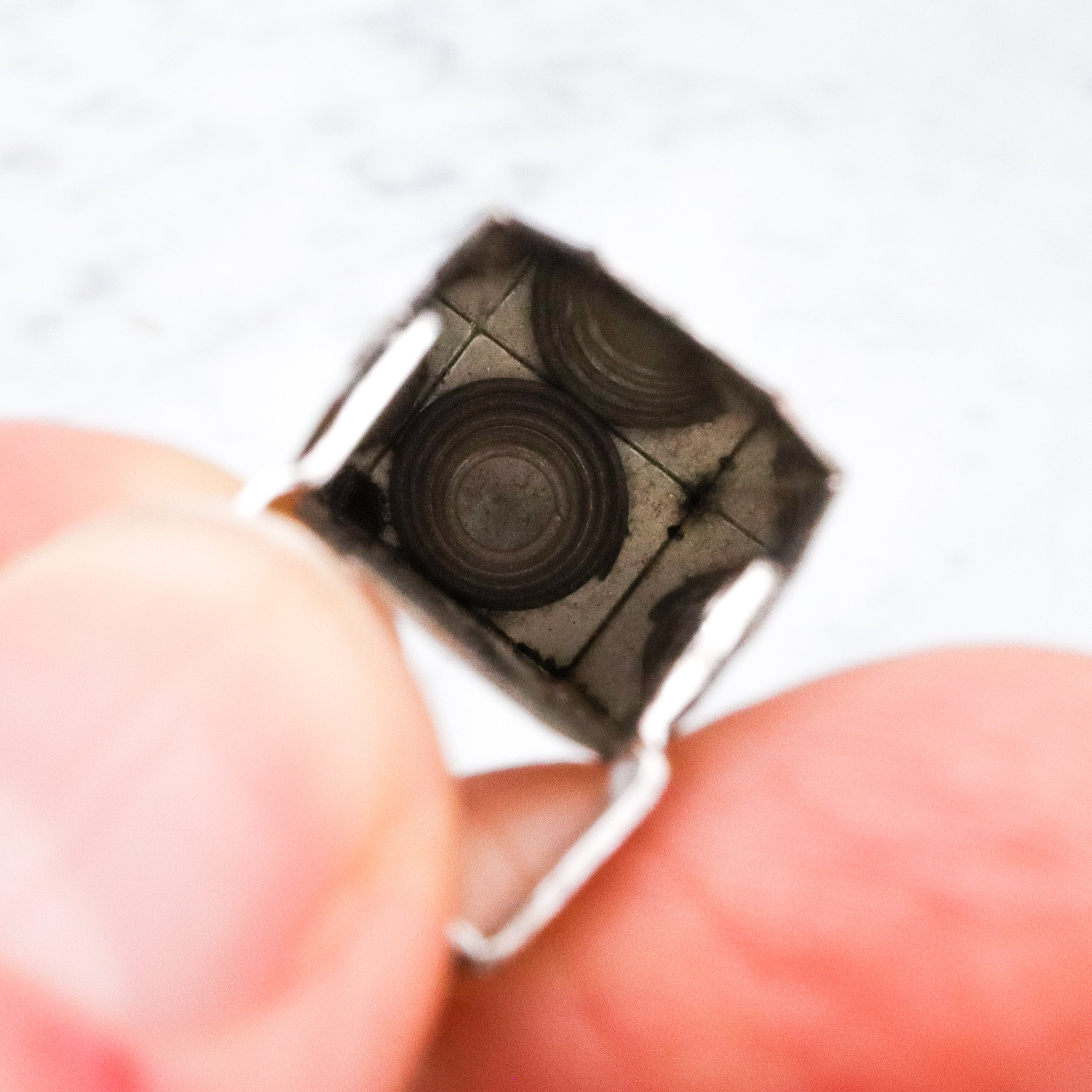 Antique Art Deco R. Blackinton & Co. sterling and glass spring loaded perfume