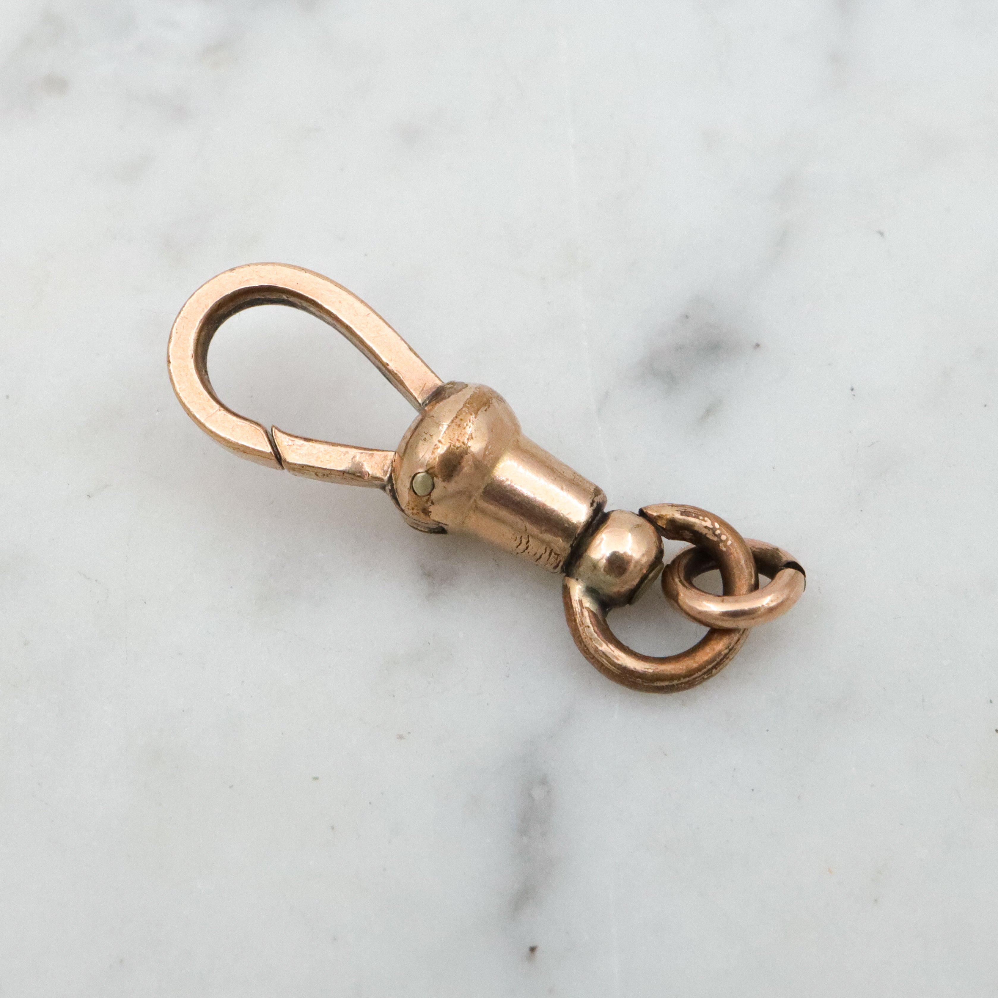 Antique Victorian gold filled dog clip clasp