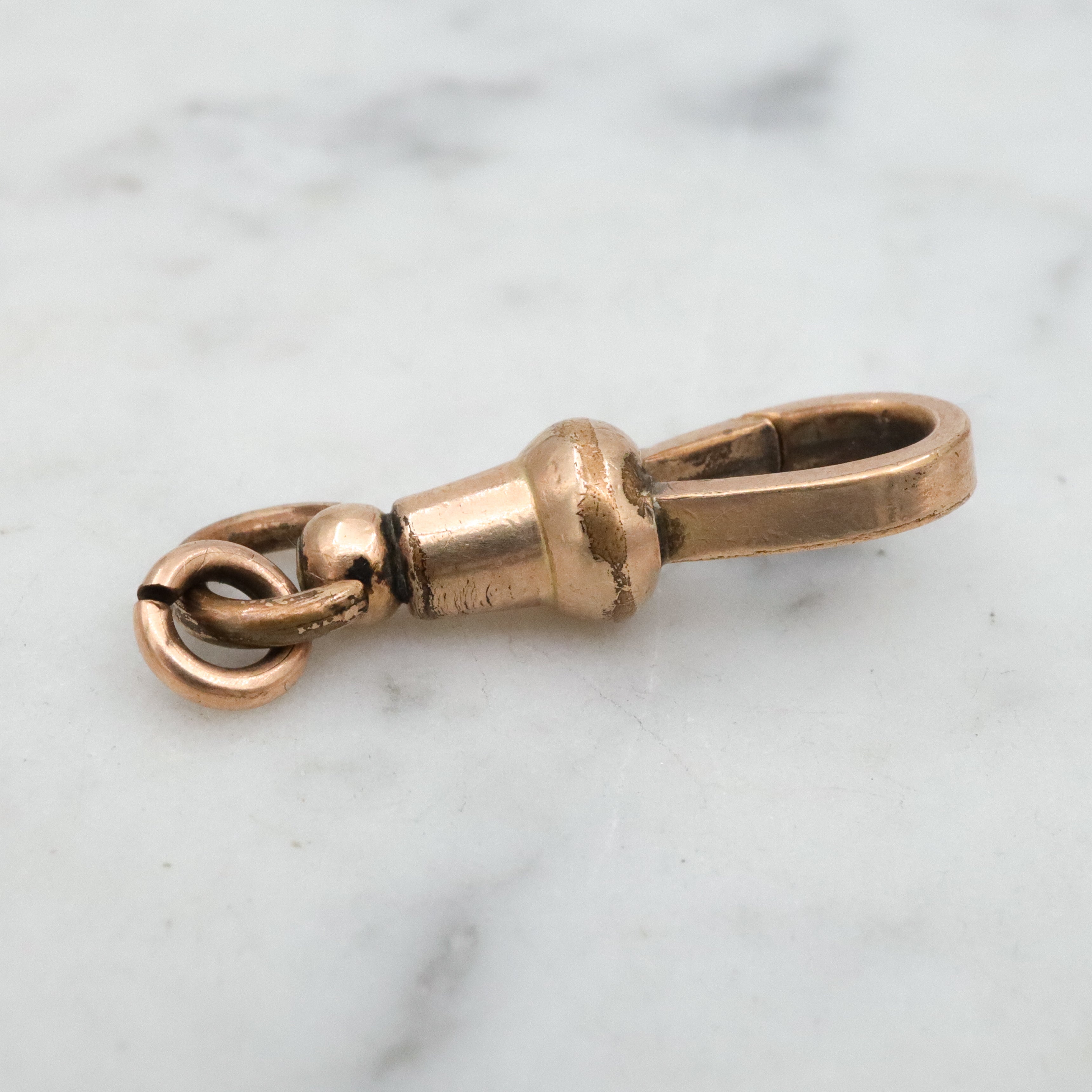 Antique Victorian gold filled dog clip clasp