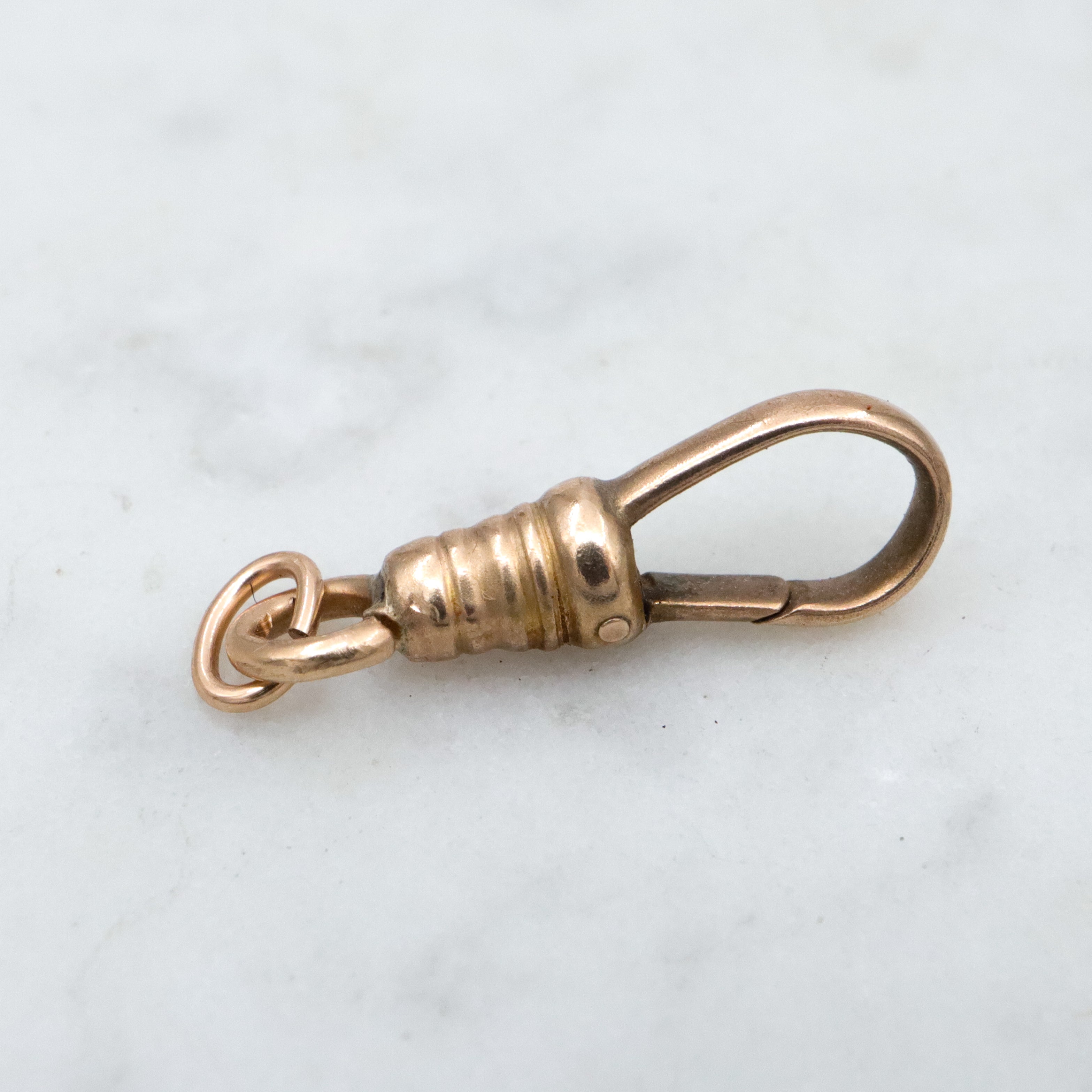 Antique Victorian gold filled dog clip clasp