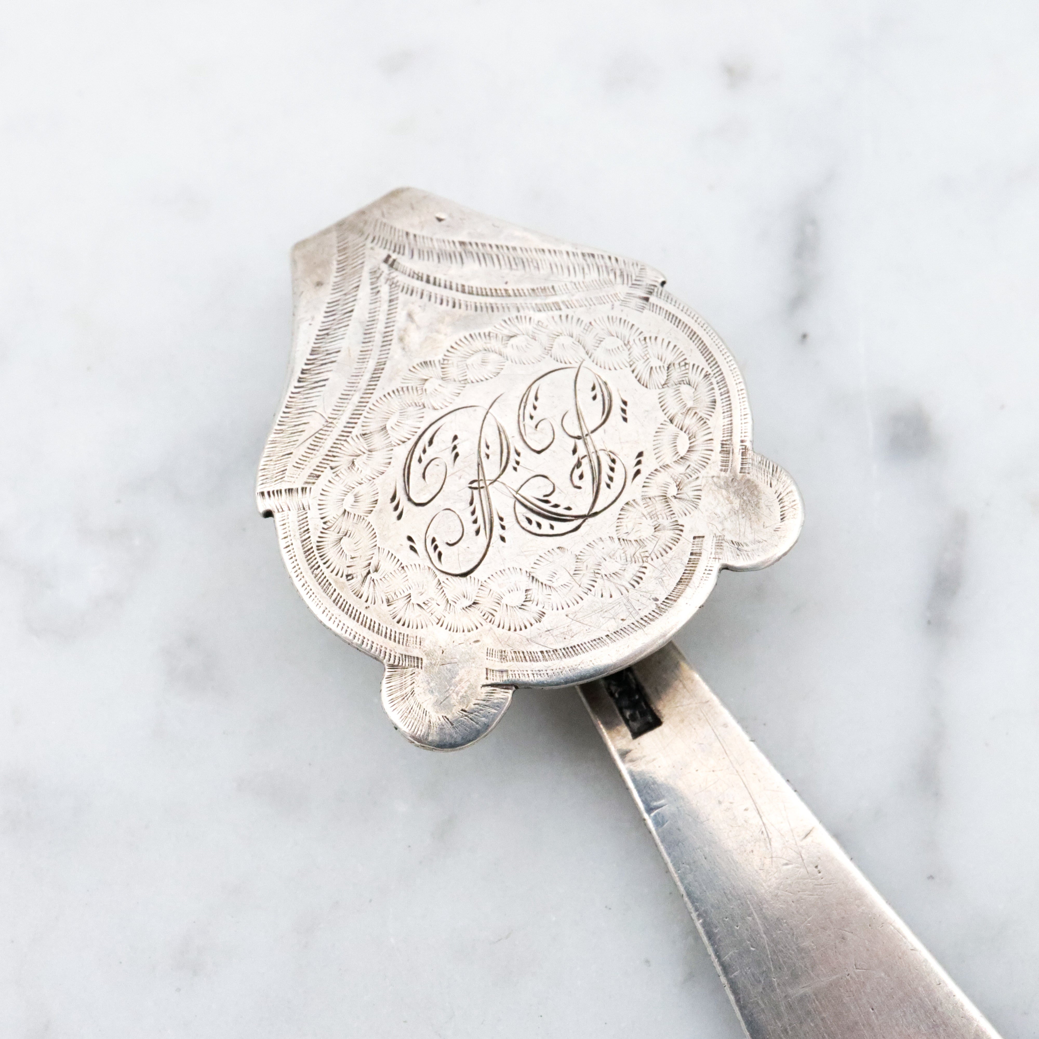 Henry I. Pepper 19th century coin silver chatelain clip