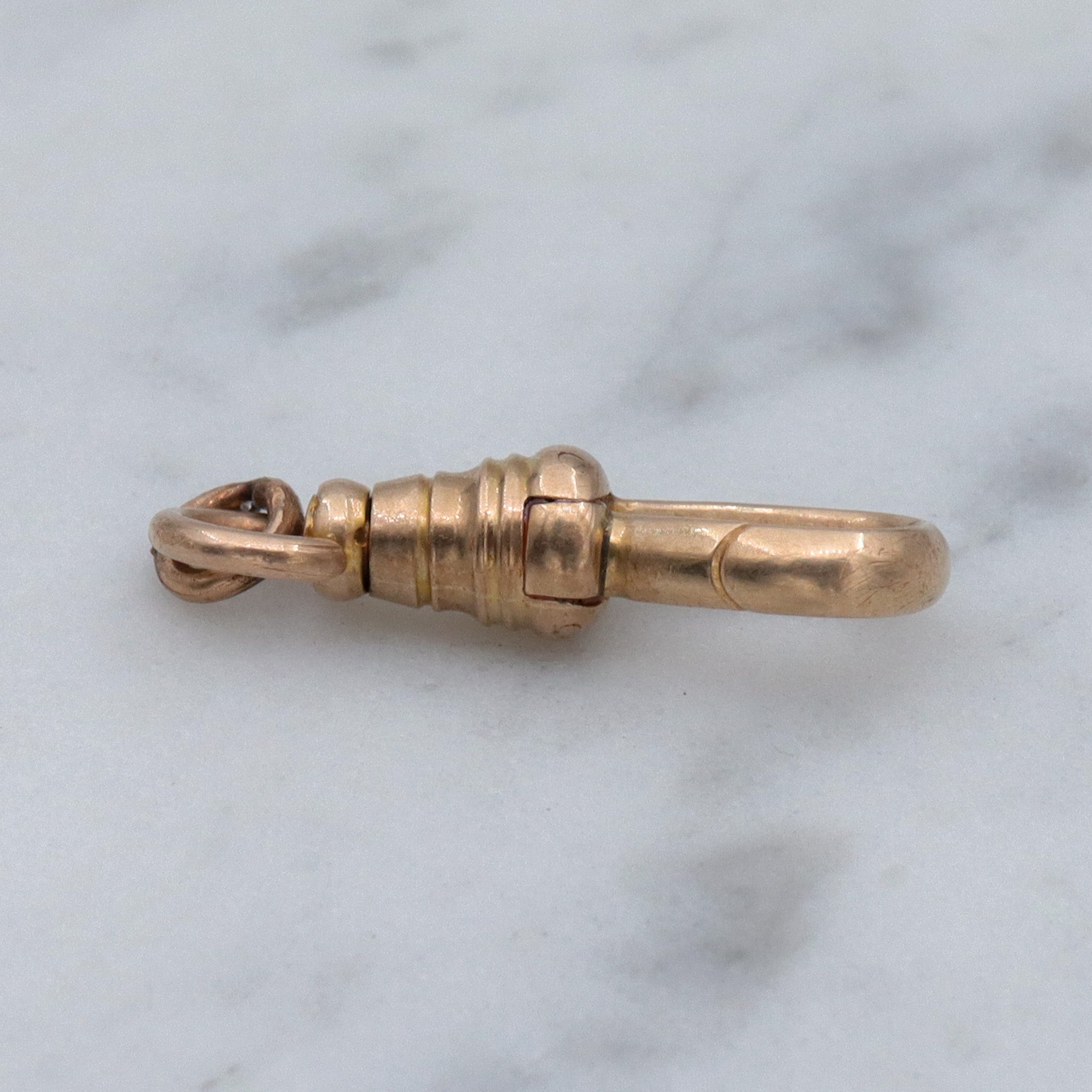 Antique Victorian 10k gold dog clip clasp