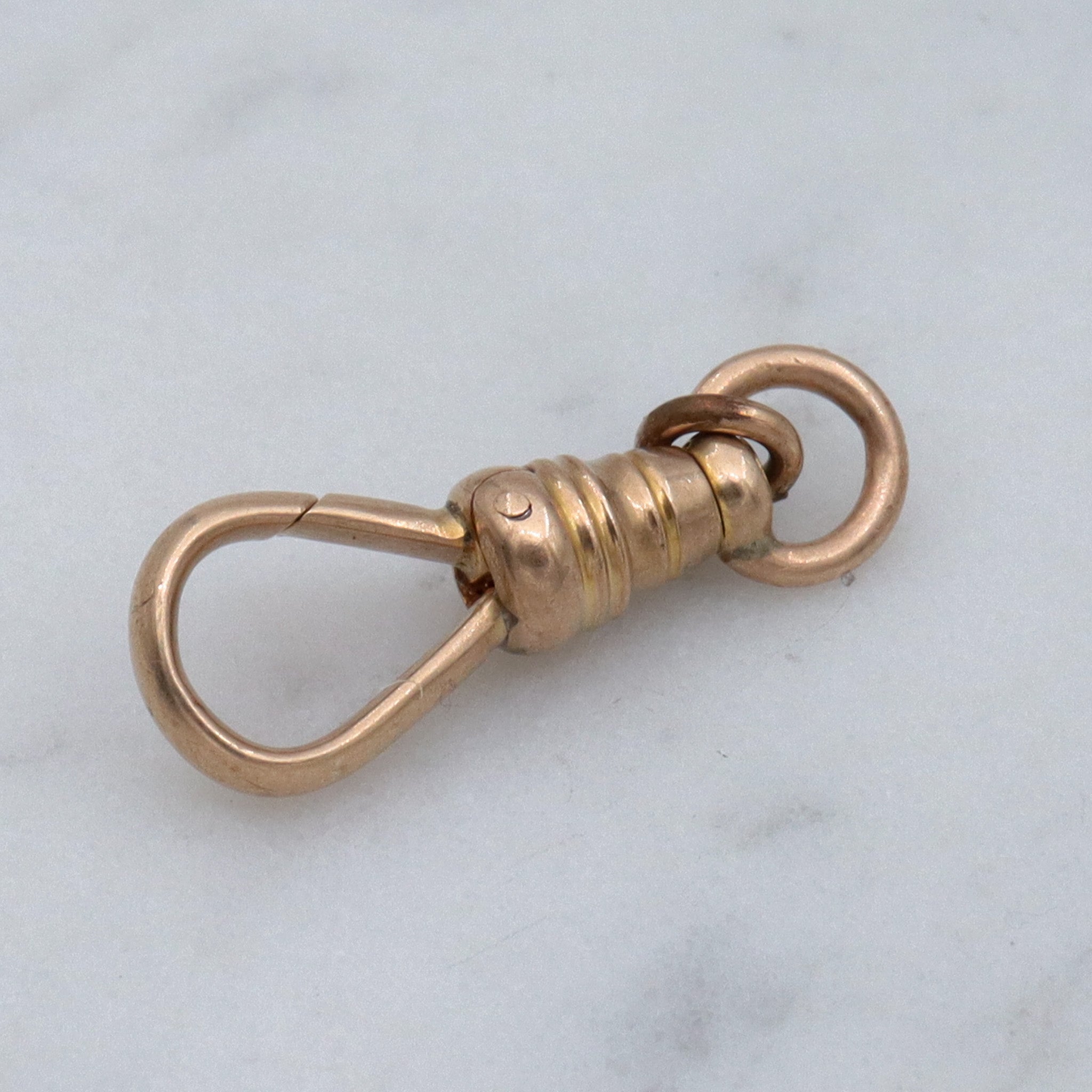 Antique Victorian 10k gold dog clip clasp