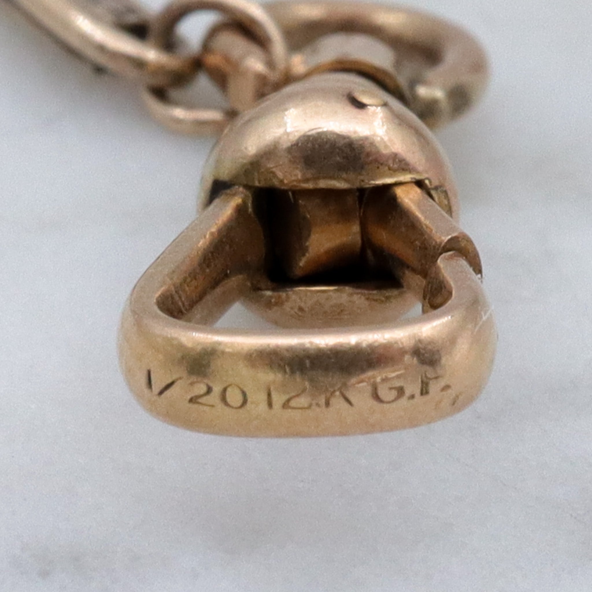 Antique Victorian vermeil sterling silver fancy bar link watch chain choker necklace