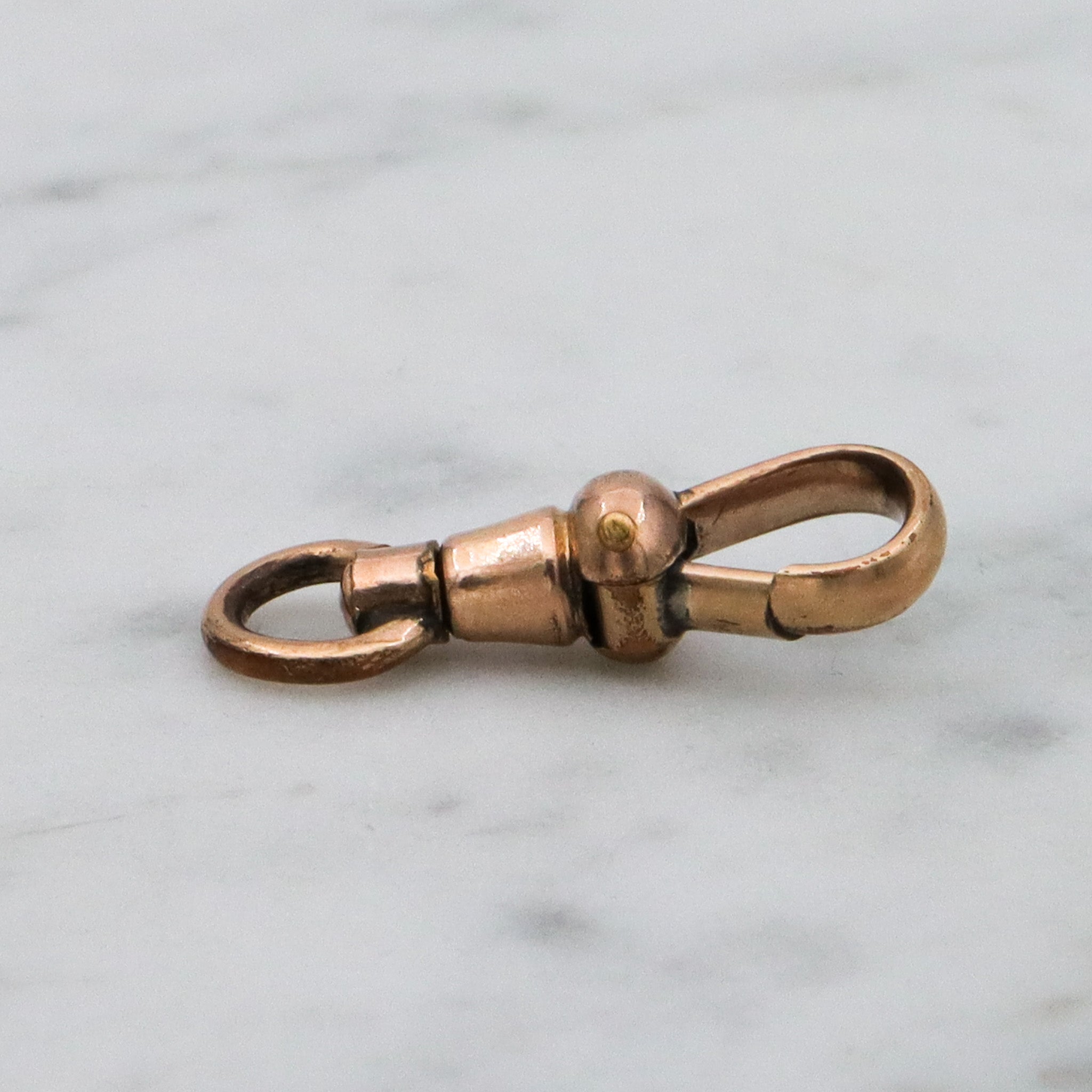 Antique Victorian gold filled dog clip clasp