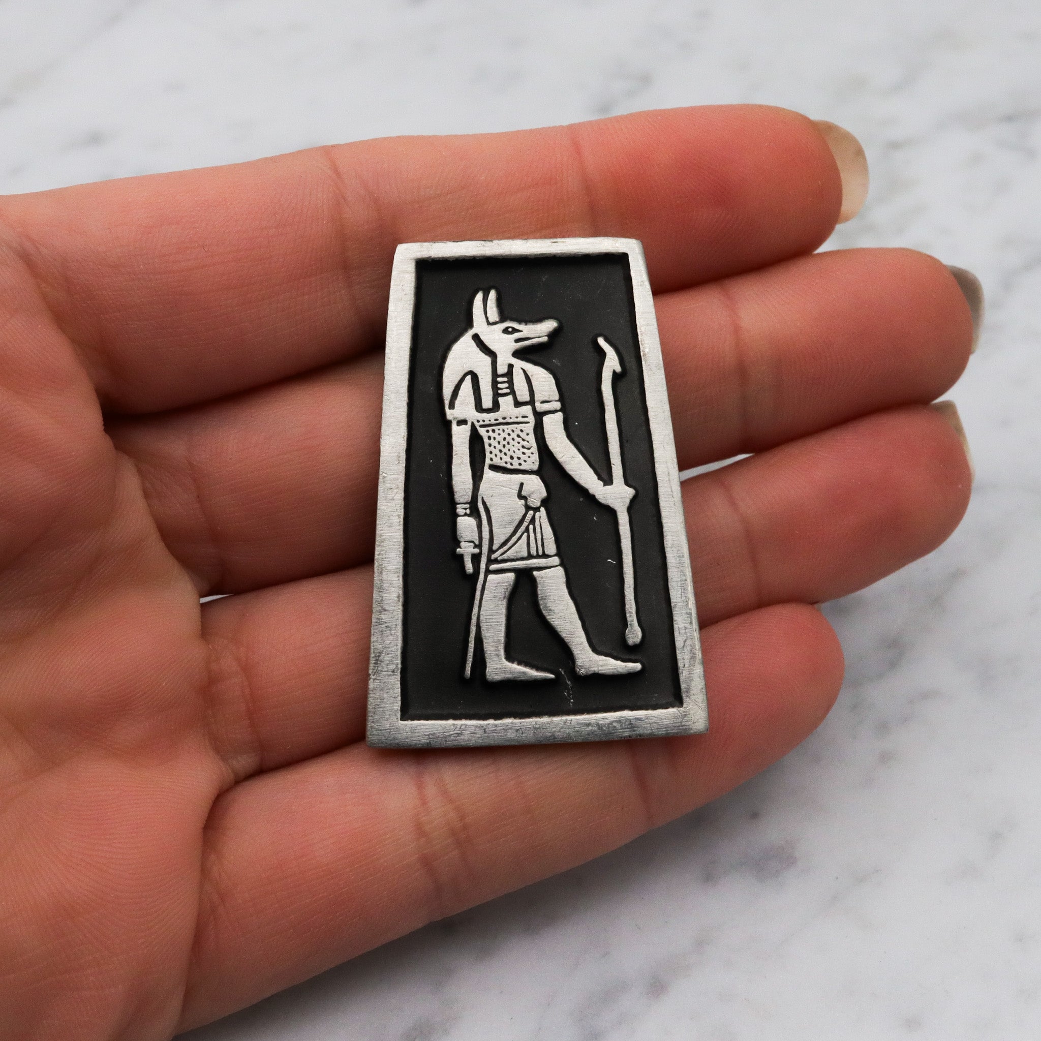 Pewter Egyptian brooch by Urban Fetishes