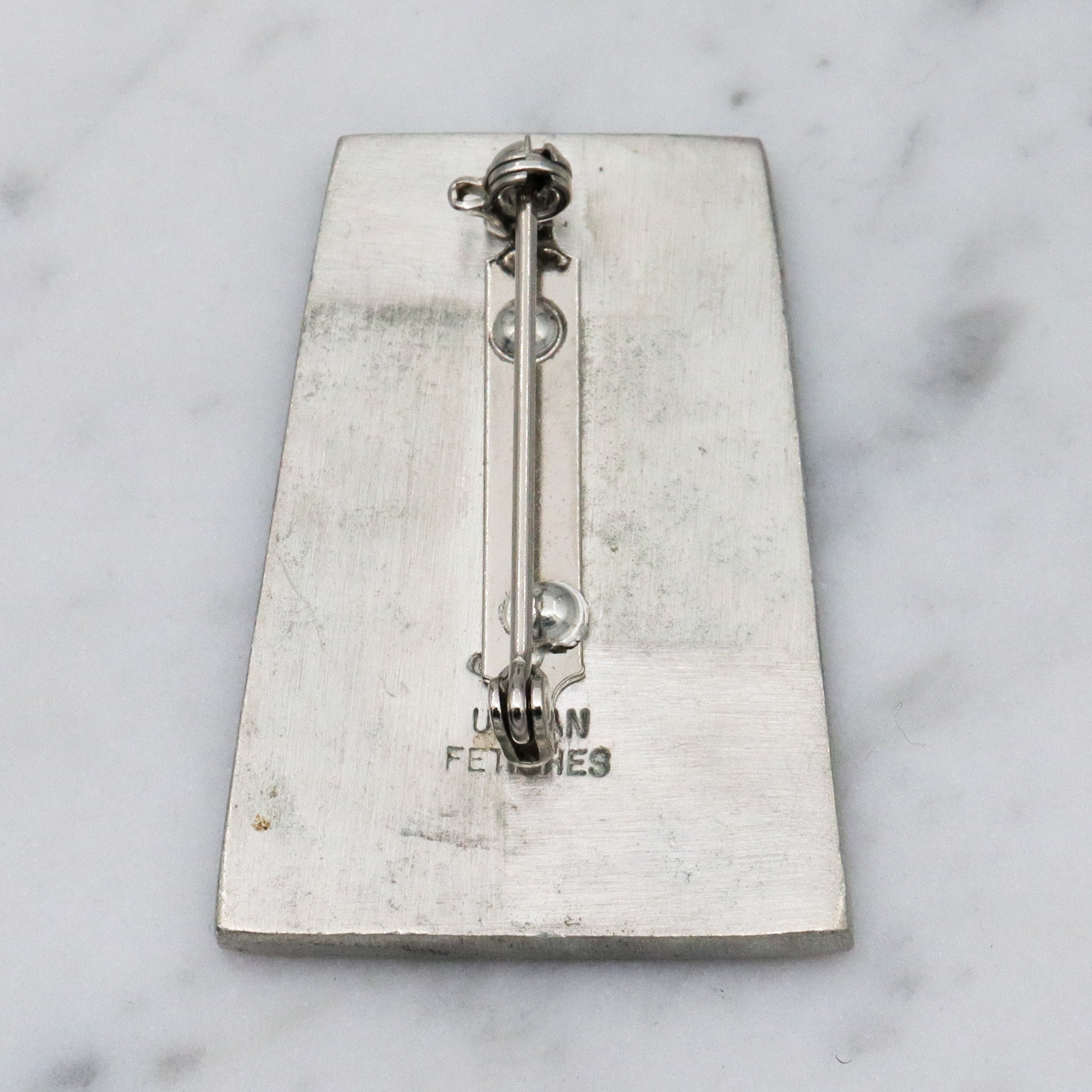 Pewter Egyptian brooch by Urban Fetishes