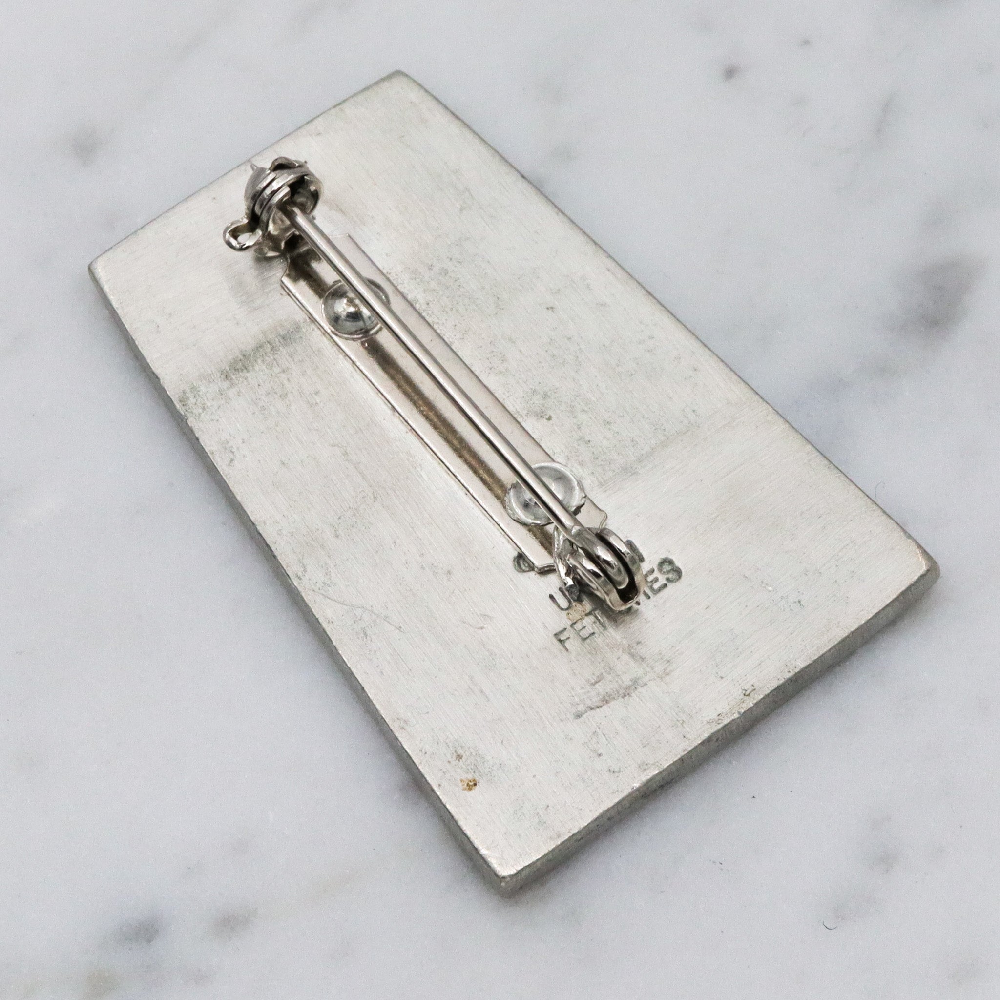 Pewter Egyptian brooch by Urban Fetishes