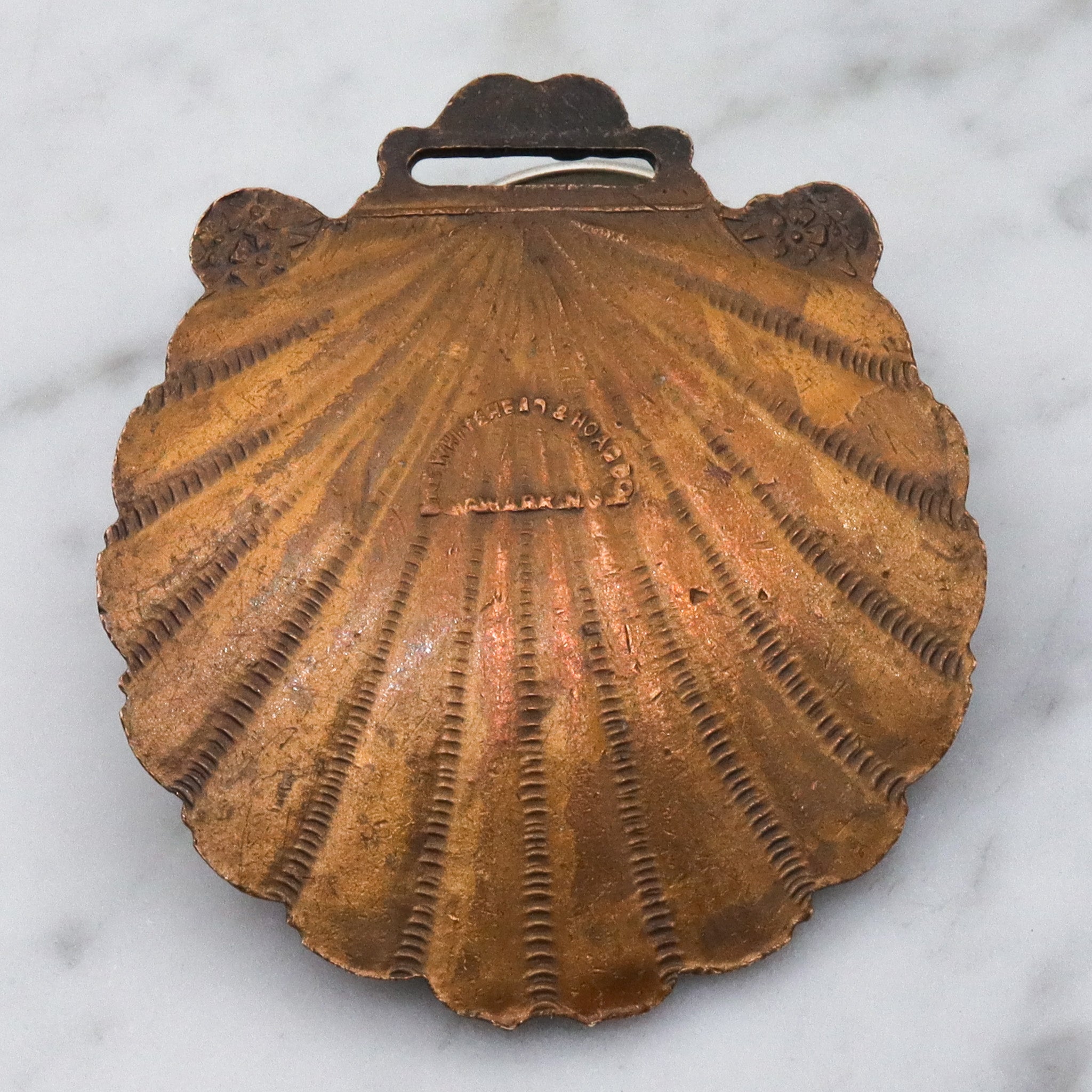 Antique Victorian Whitehead & Hoag brass diving medal