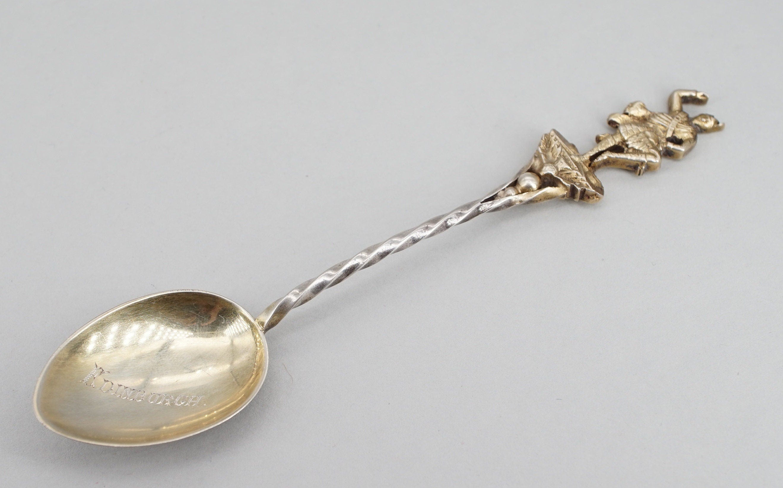 Antique John Milward  Banks Early 20th Century Birmingham Dancer Spoon