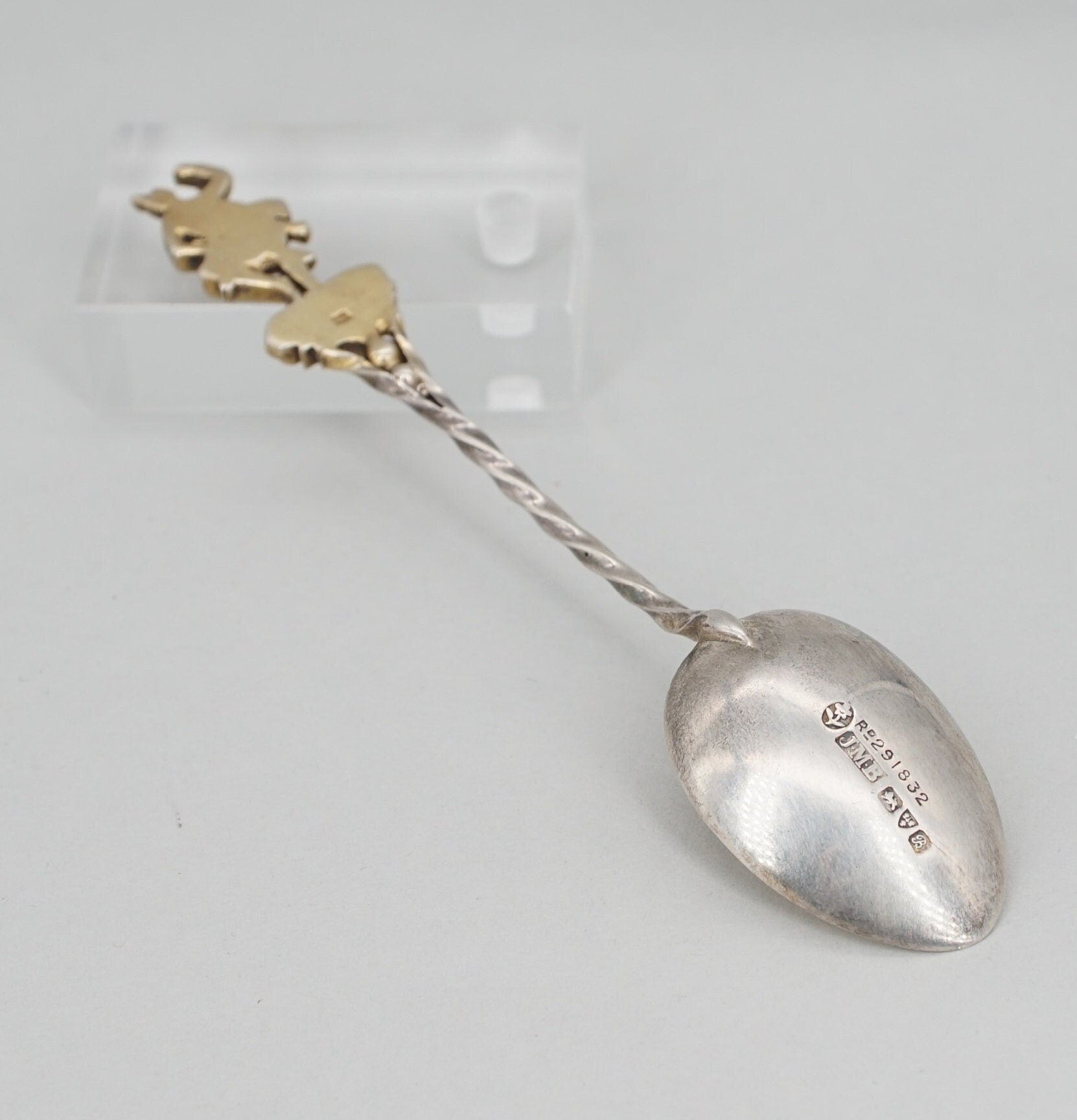 Antique John Milward  Banks Early 20th Century Birmingham Dancer Spoon