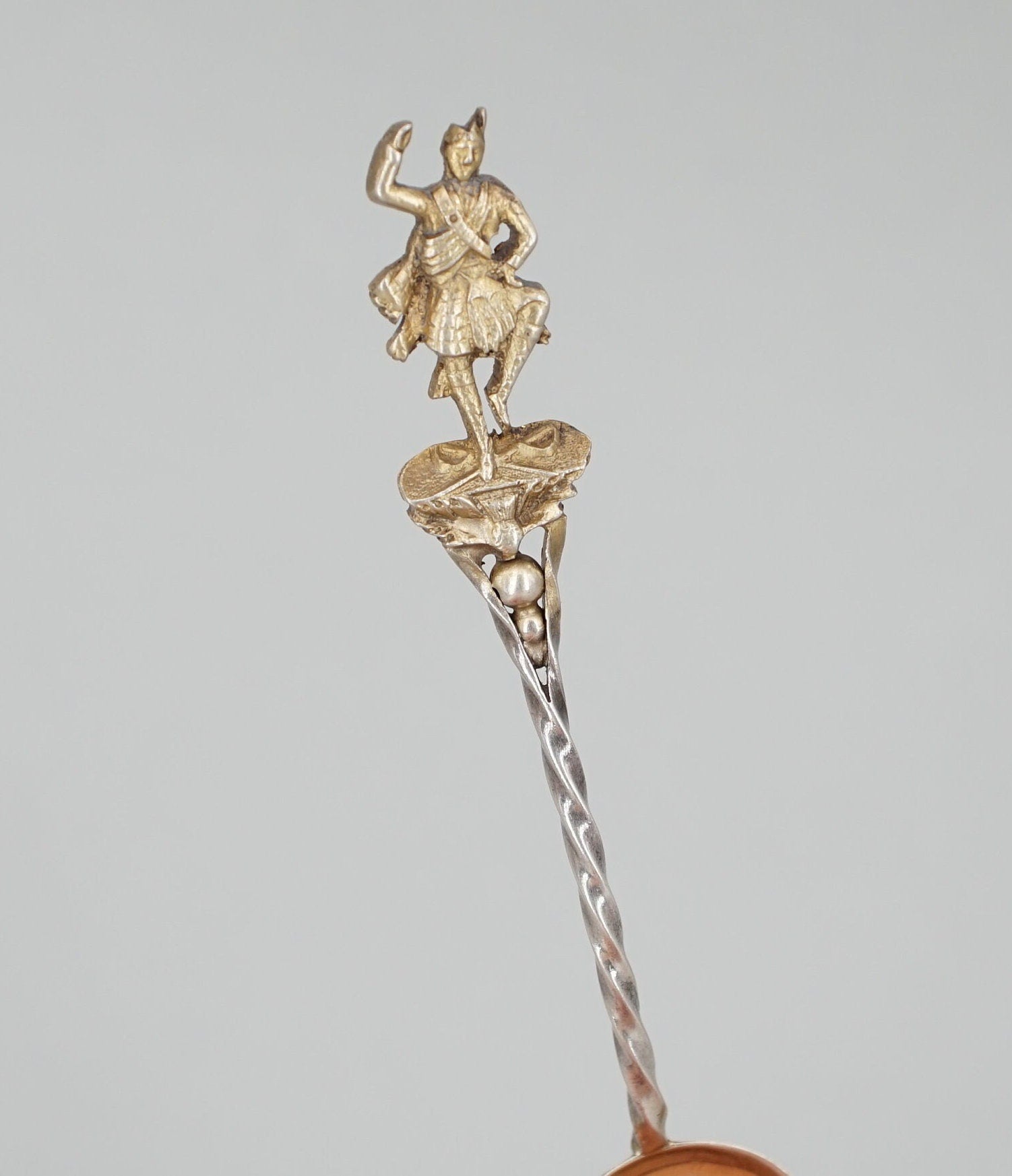 Antique John Milward  Banks Early 20th Century Birmingham Dancer Spoon