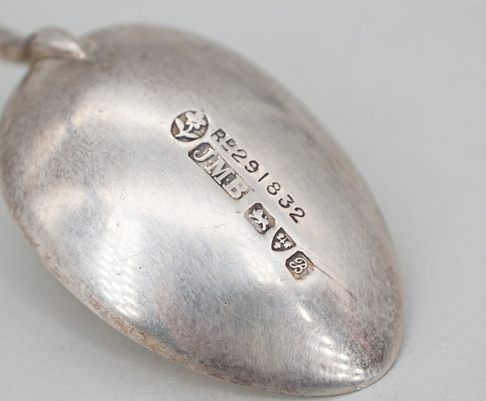 Antique John Milward  Banks Early 20th Century Birmingham Dancer Spoon