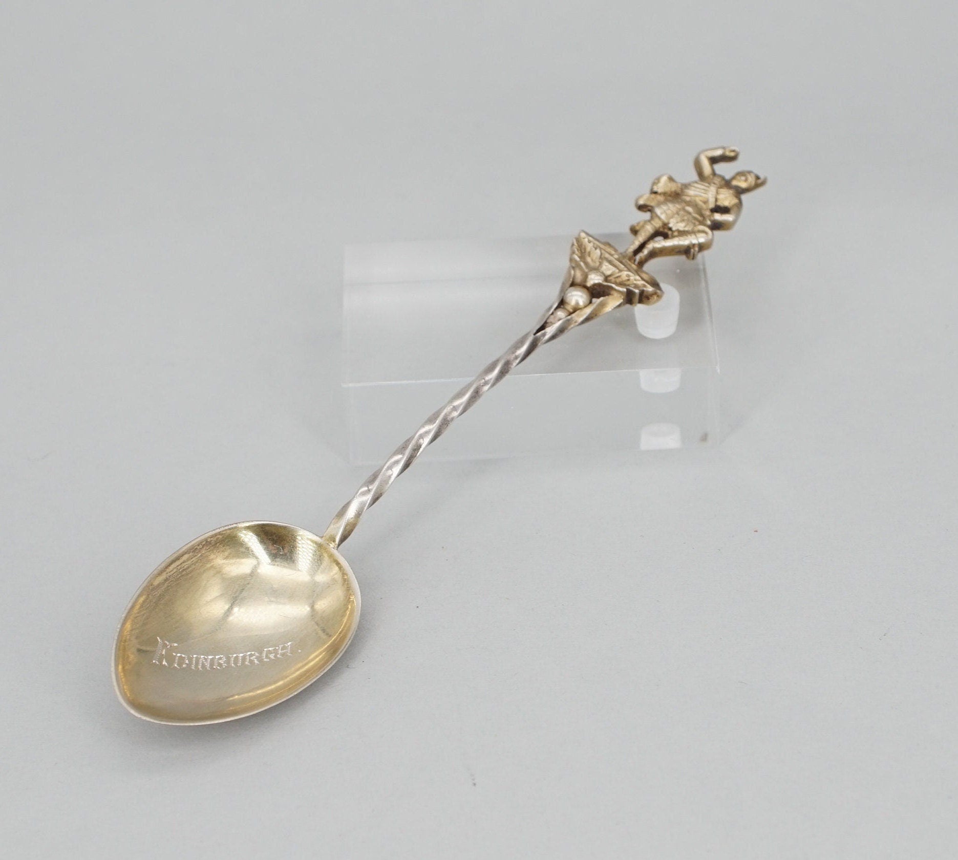 Antique John Milward  Banks Early 20th Century Birmingham Dancer Spoon