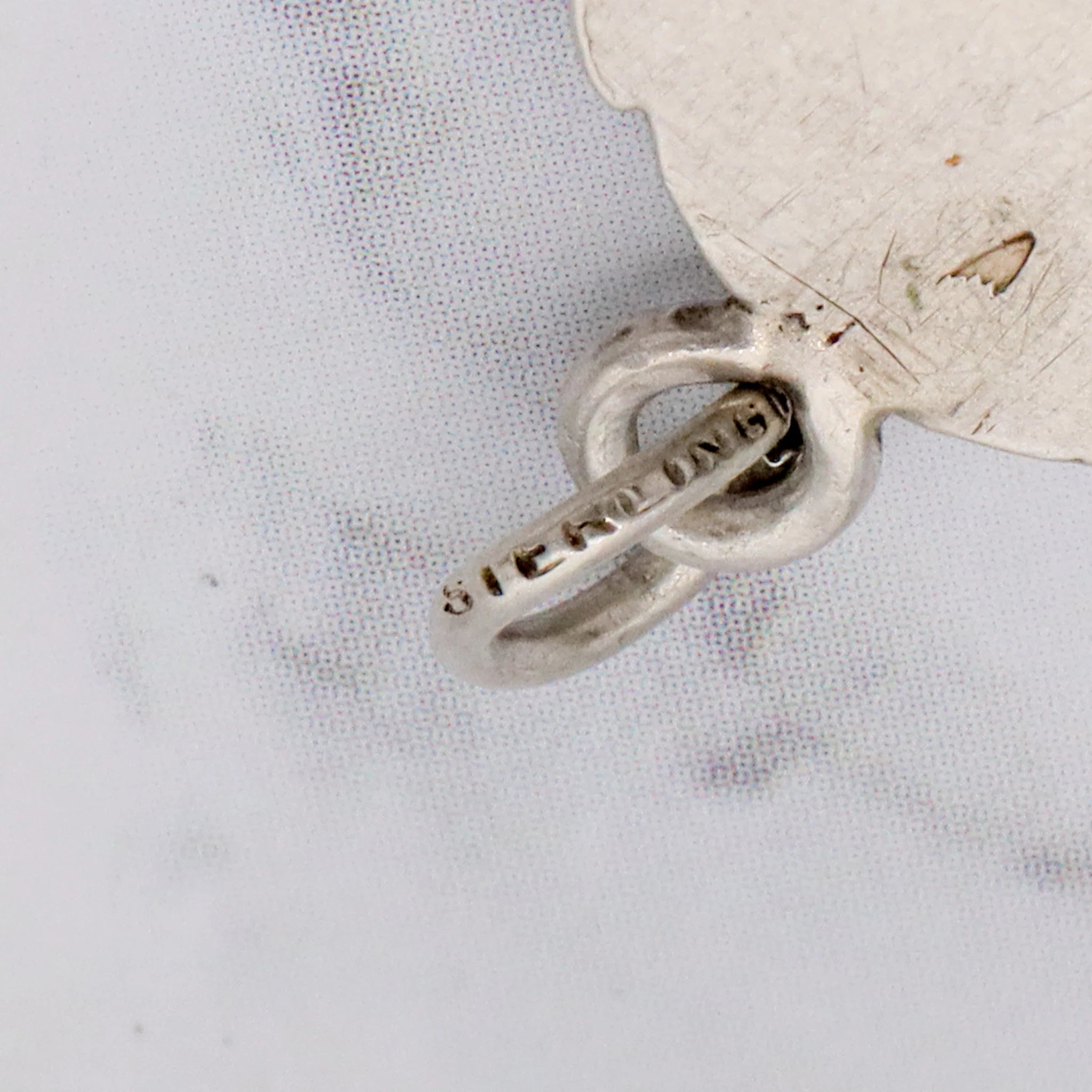 Antique sterling enamel 