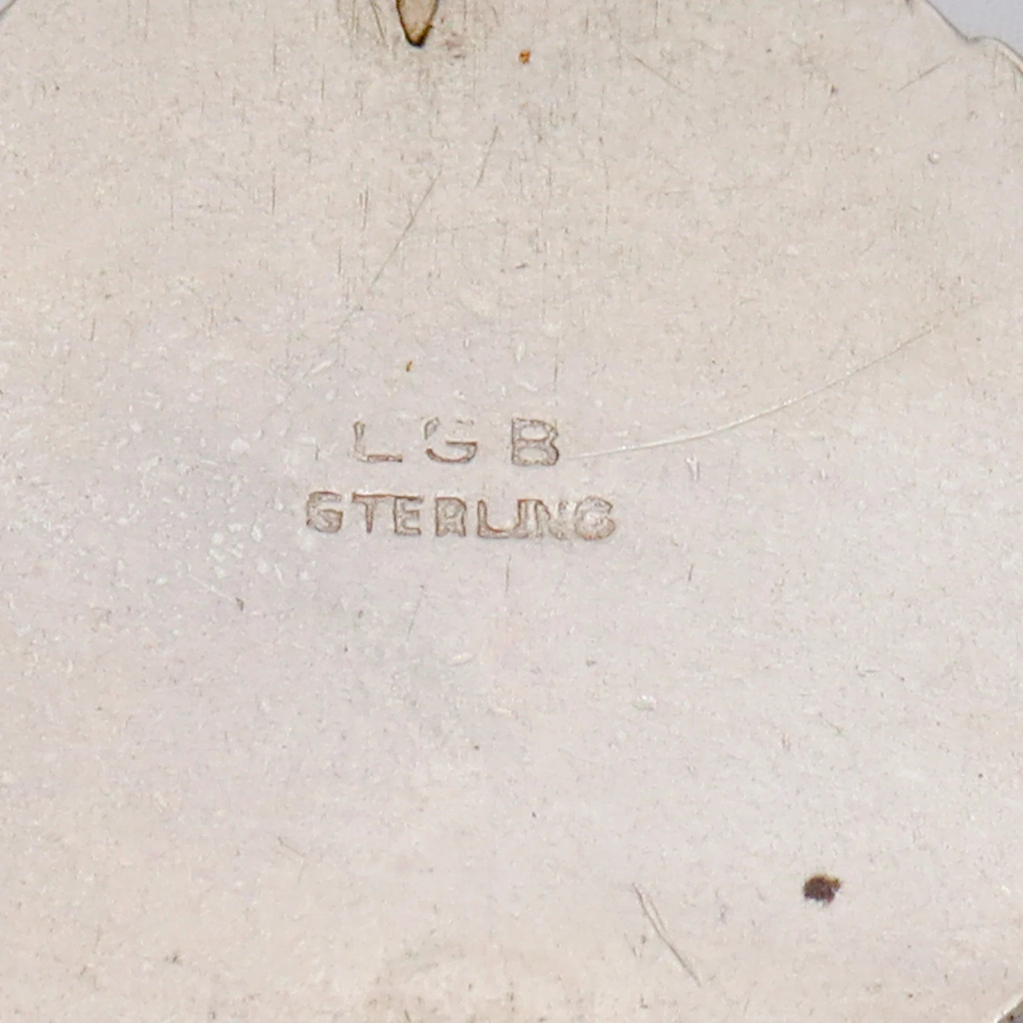 Antique sterling enamel 