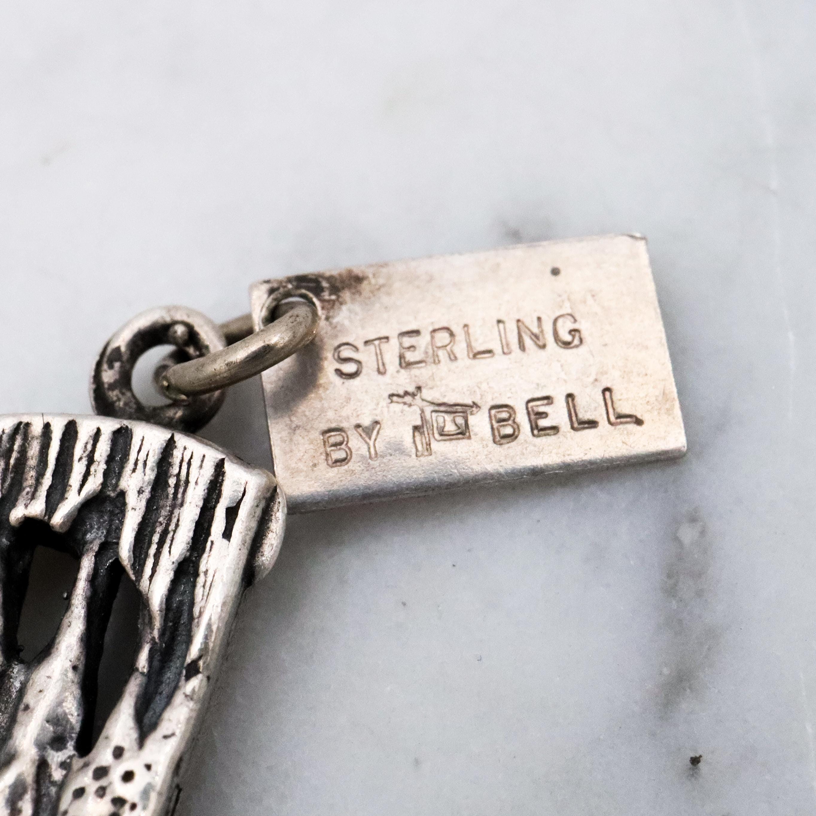 Vintage sterling Carlsbad Caverns pendant charm